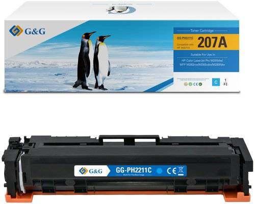G&G 19450 G&G Toner kompatibel mit HP 207A/ W2211A