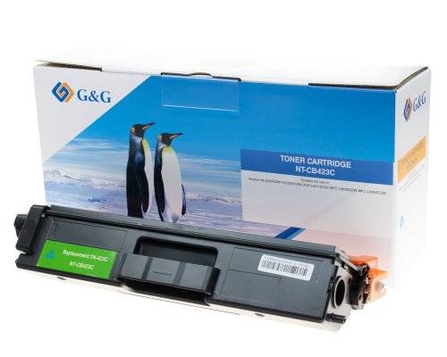 G&G 14304 G&G XL-Toner kompatibel mit Brother TN-423C Cyan