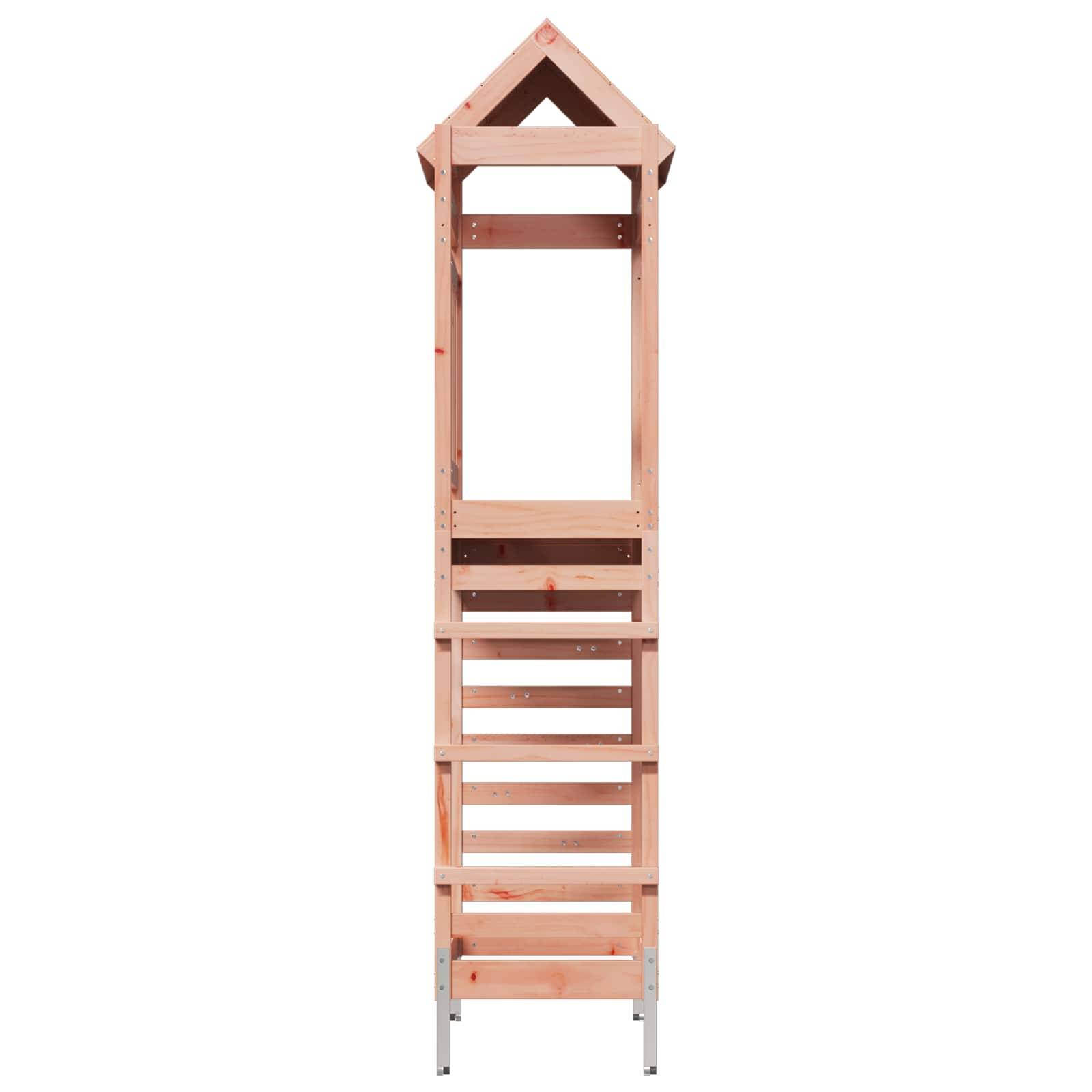 vidaXL Spielturm Braun 52,5 x 85 x 238 cm Massives Douglasienholz