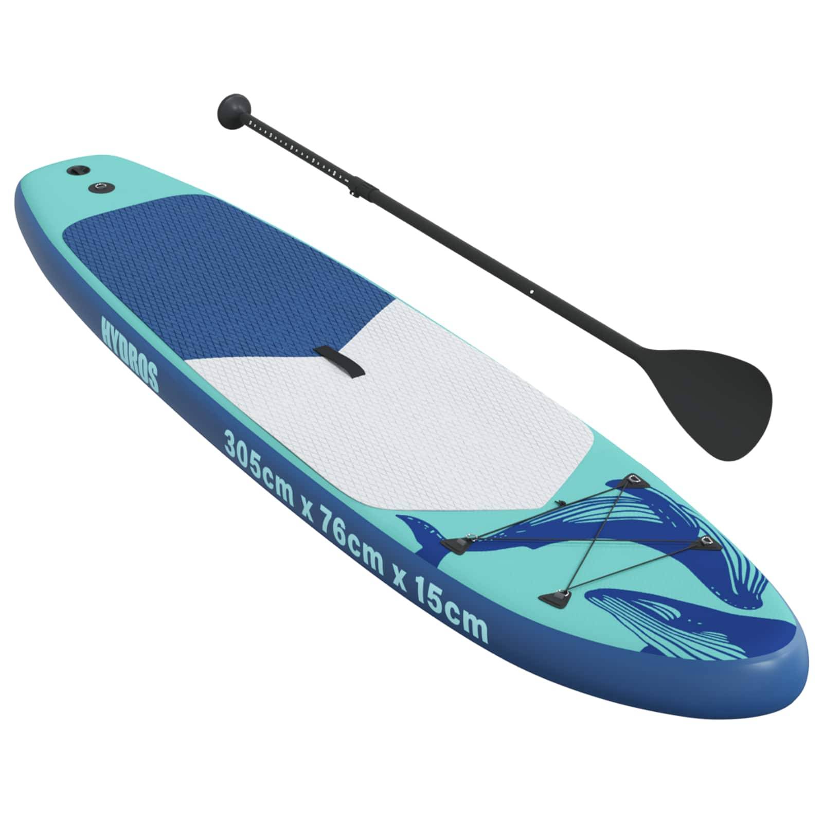 vidaXL Aufblasbares Stand Up Paddle Board HYDROS 305 x 76 x 15 cm für