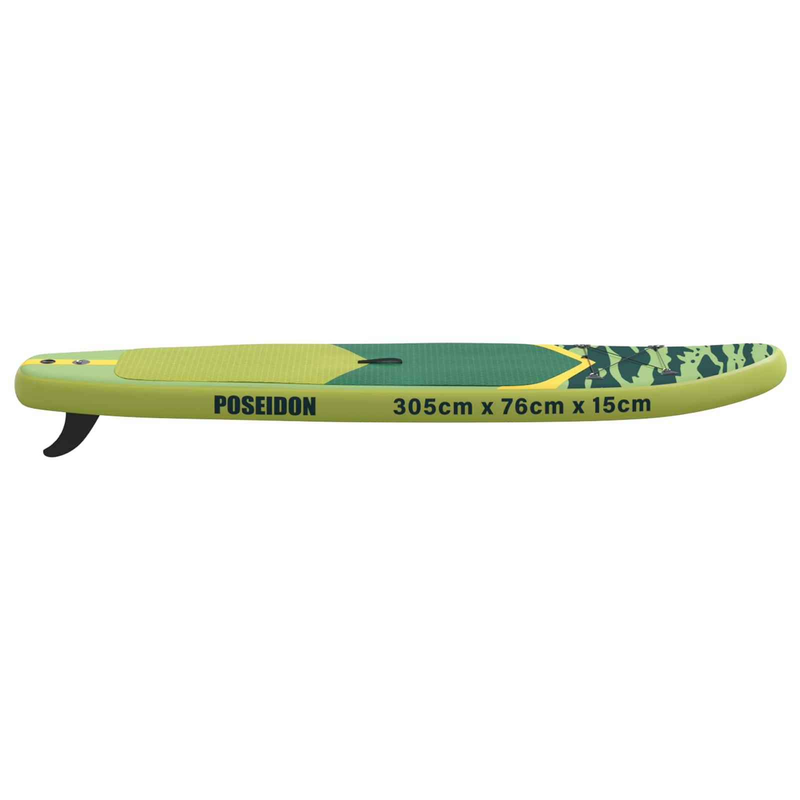 vidaXL Aufblasbares Stand-Up-Paddle-Board POSEIDON 305 x 76 x 15 cm