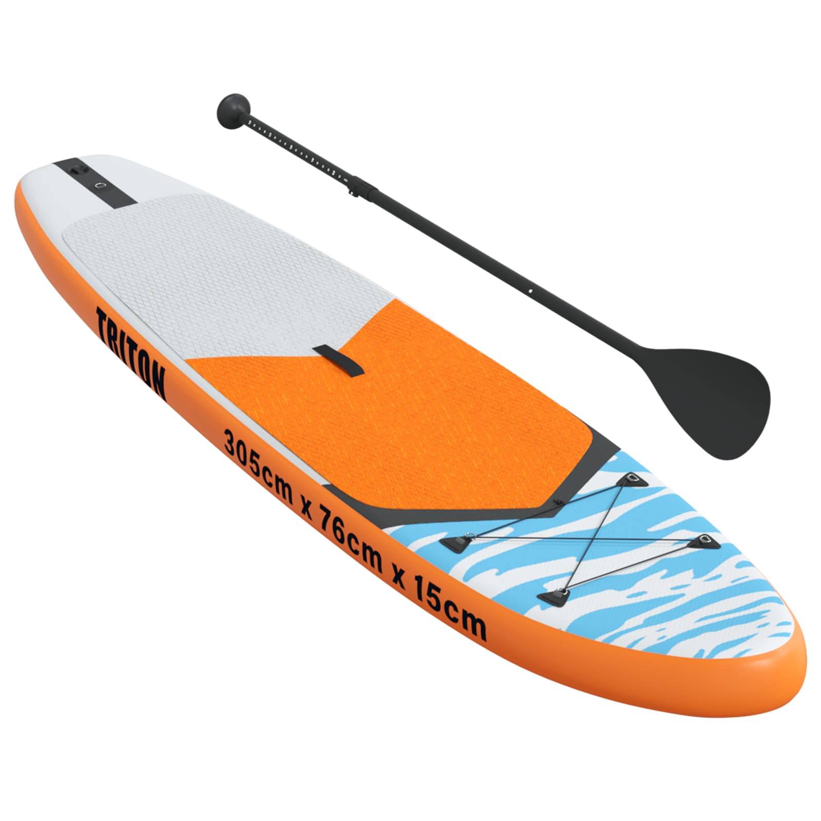 vidaXL Aufblasbares Stand Up Paddle Board TRITON 305 x 76 x 15 cm Blau