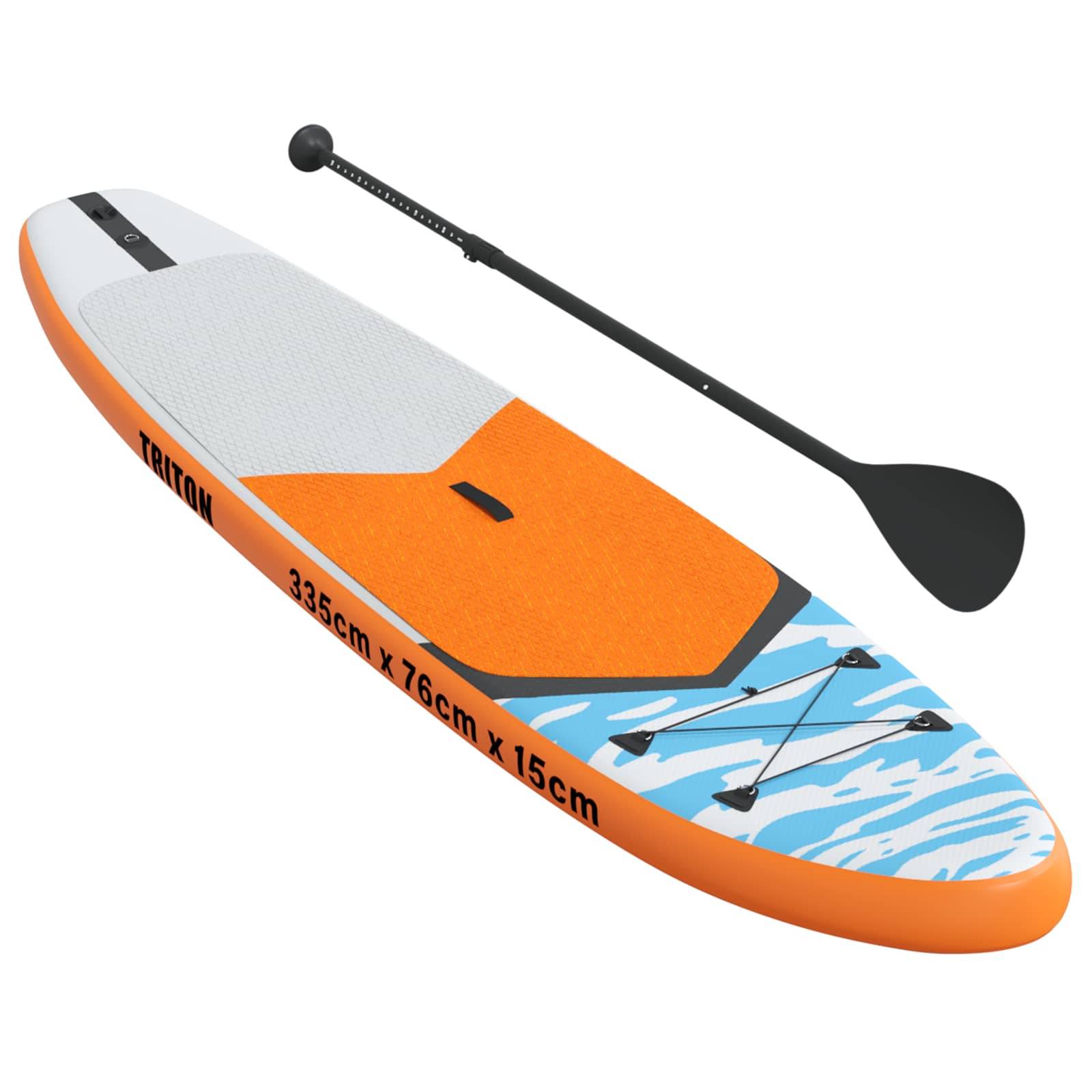 vidaXL Aufblasbares Stand-Up-Paddle-Board TRITON 335 x 76 x 15 cm Blau
