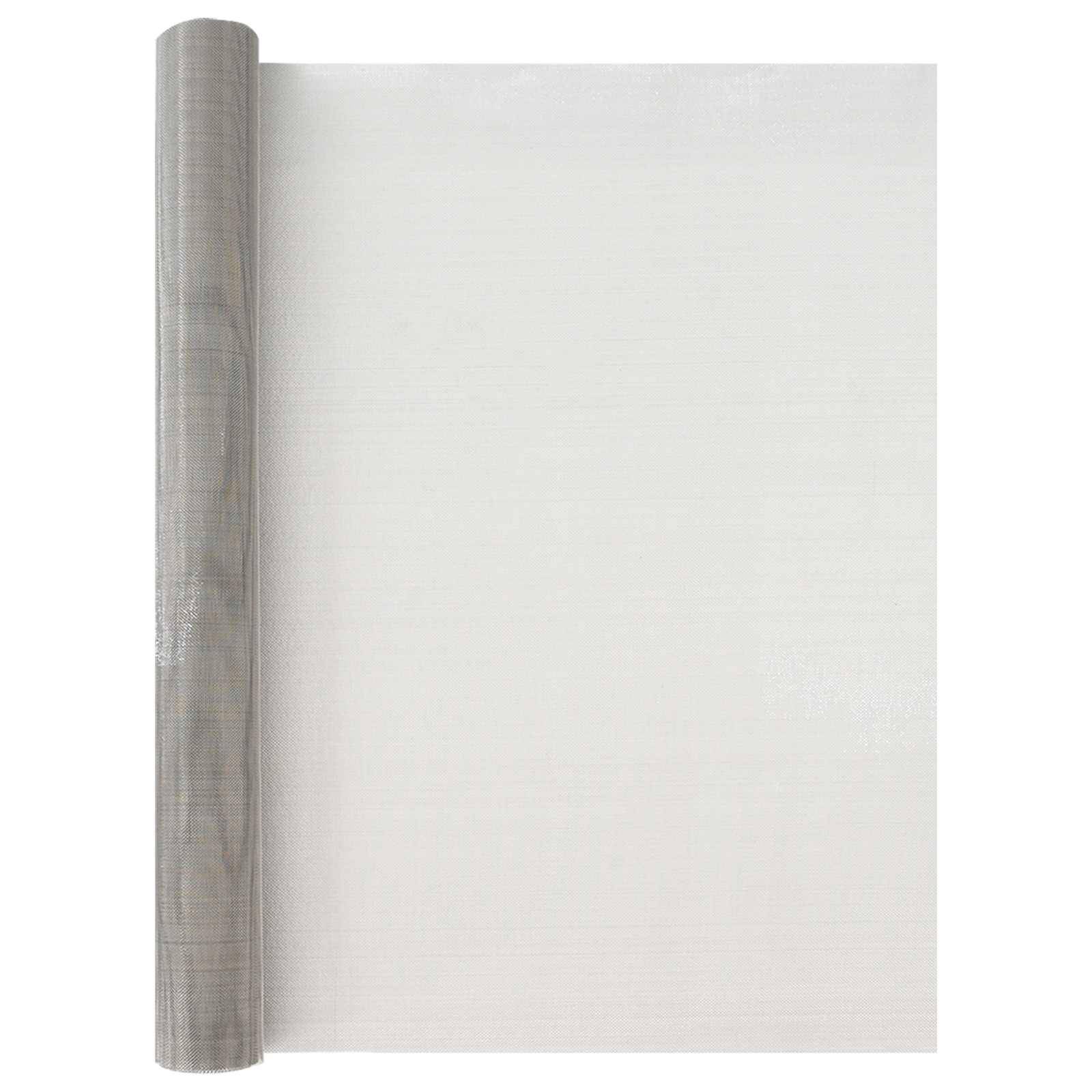 vidaXL Mesh Bildschirm 80 x 500 cm 20 Mesh Edelstahl 201 Silber
