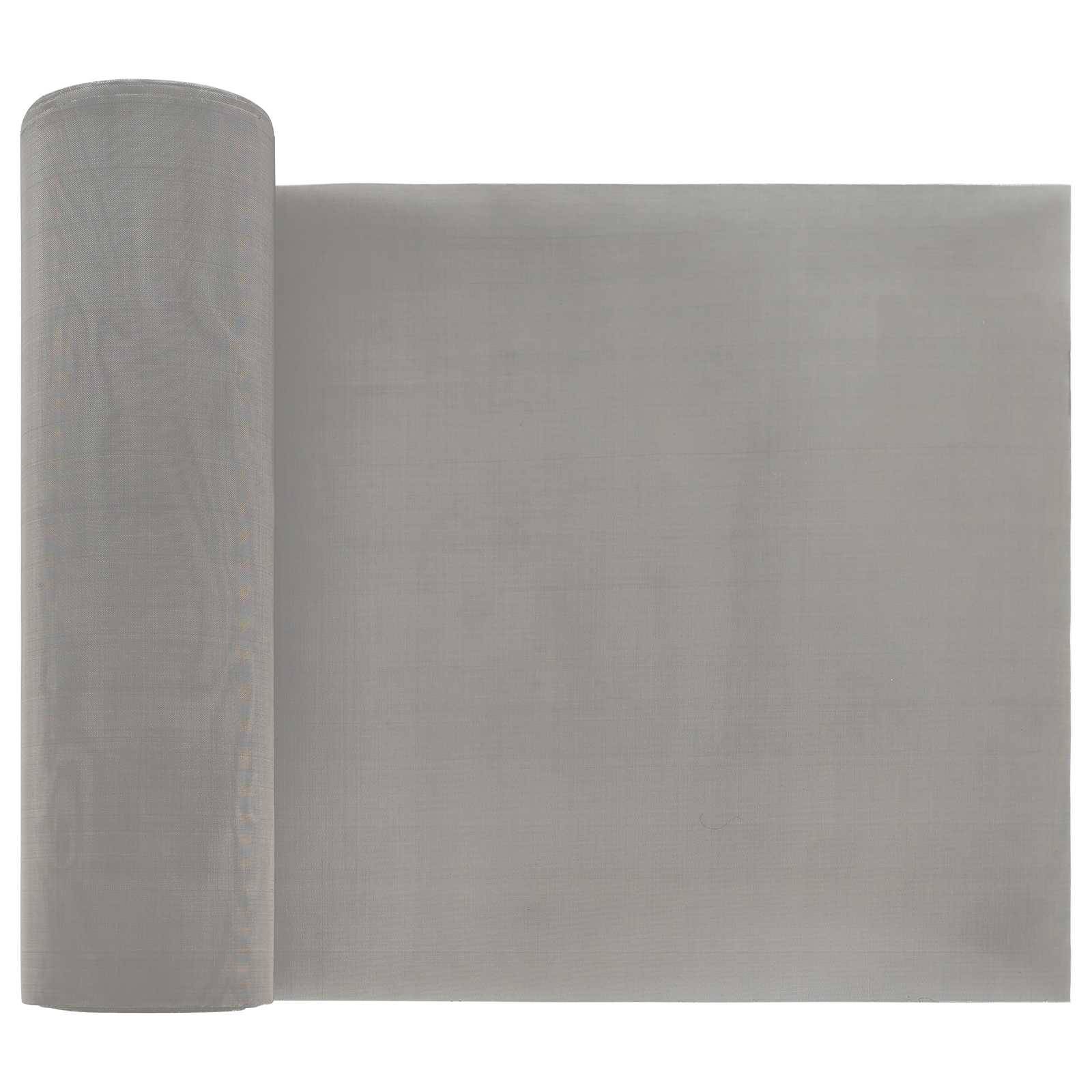vidaXL Mesh Bildschirm 20 x 500 cm 120 Mesh Edelstahl 201 Silber