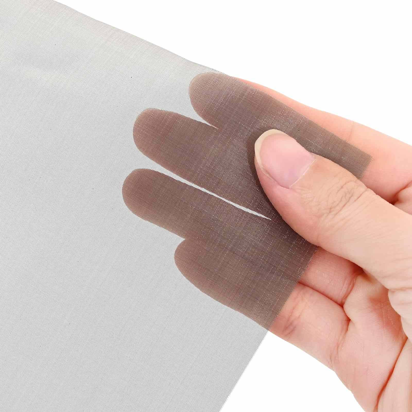 vidaXL Mesh Bildschirm 20 x 500 cm 120 Mesh Edelstahl 201 Silber