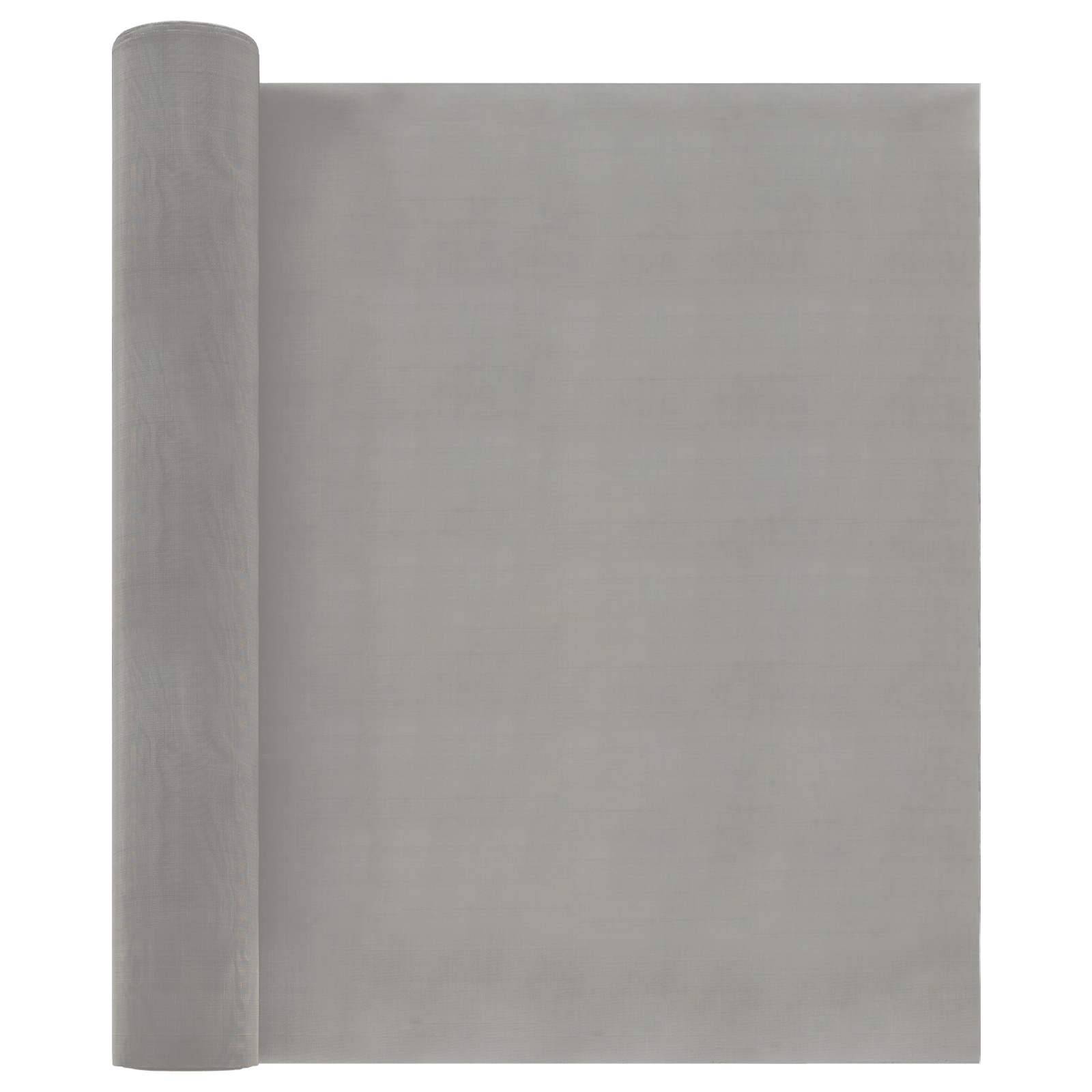 vidaXL Mesh Bildschirm 40 x 500 cm 120 Mesh Edelstahl 201 Silber