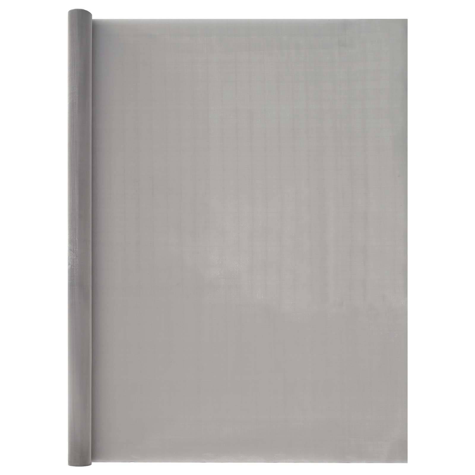 vidaXL Mesh Bildschirm 100 x 500 cm 120 Mesh Edelstahl 201 Silber