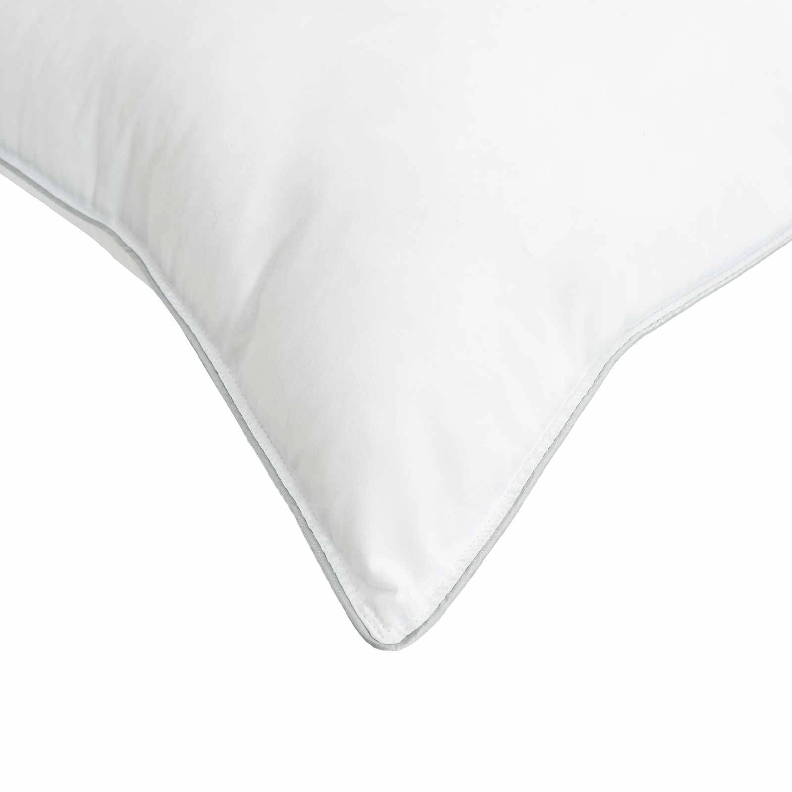 vidaXL Kopfkissen 2 pcs Weiß 65 x 65 cm Bambusfaser