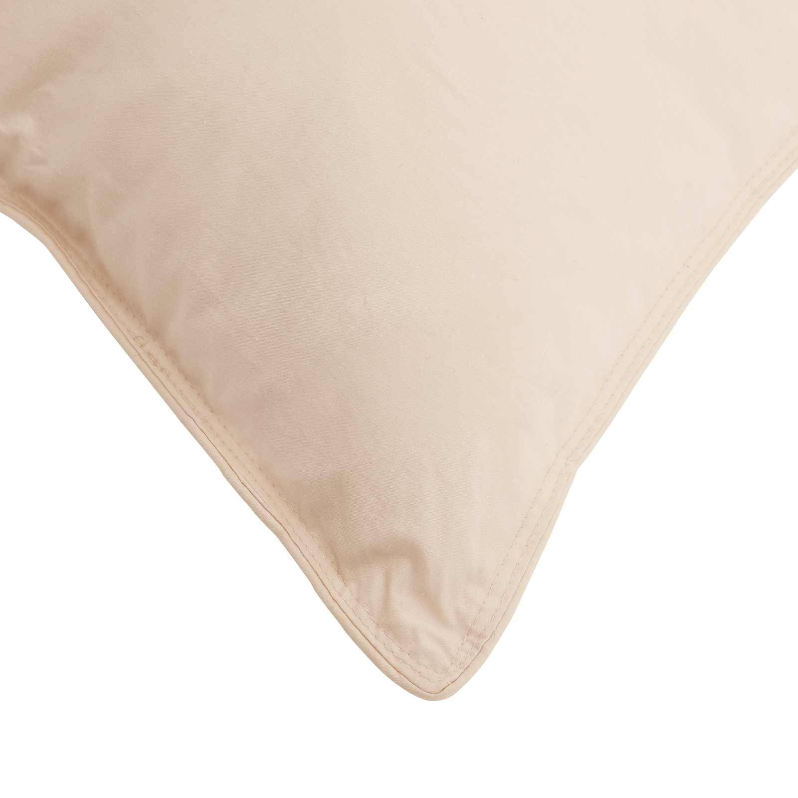 vidaXL Kopfkissen Beige 80 x 80 cm Kapokfaser