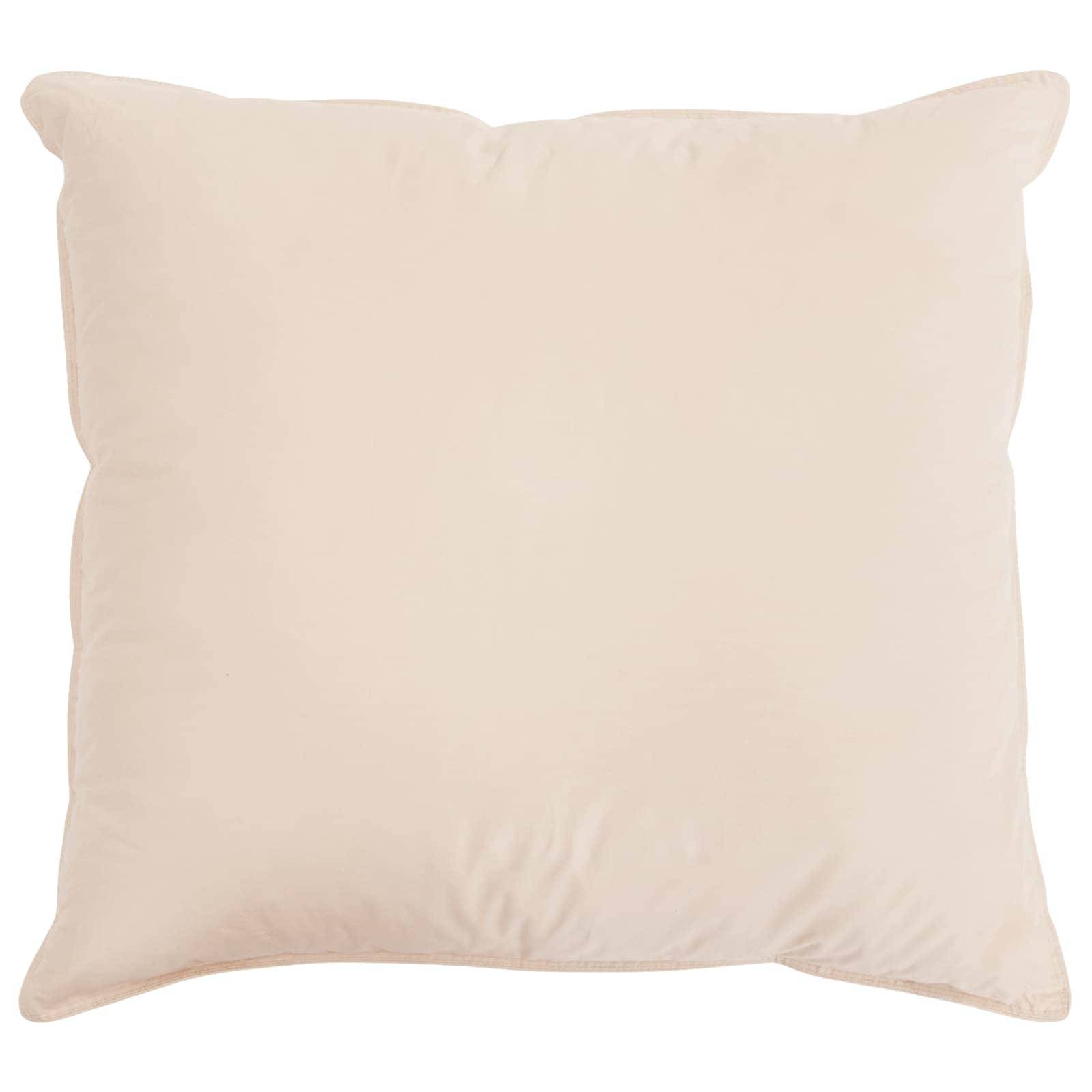 vidaXL Kopfkissen Beige 80 x 80 cm Kapokfaser
