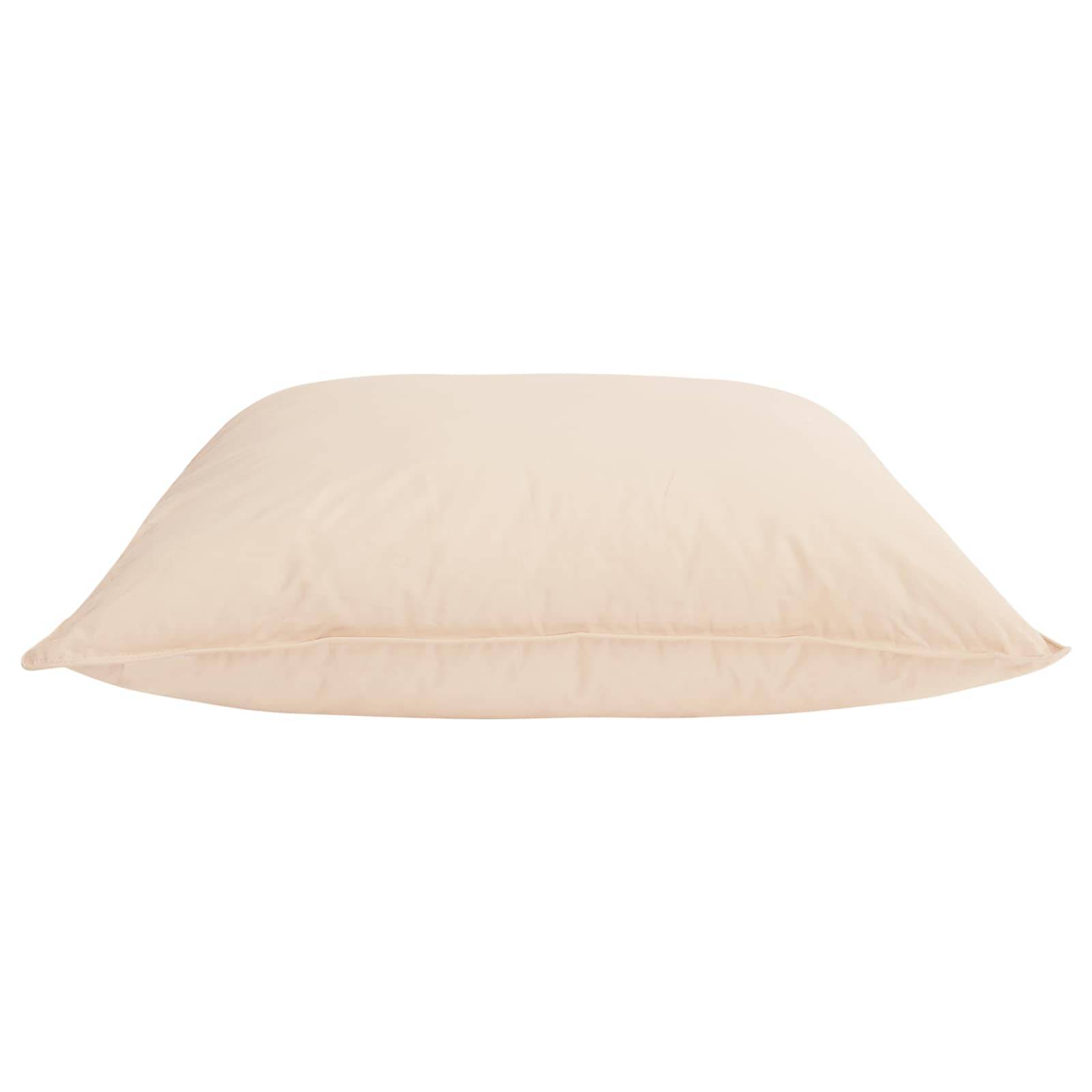 vidaXL Kopfkissen Beige 80 x 80 cm Kapokfaser