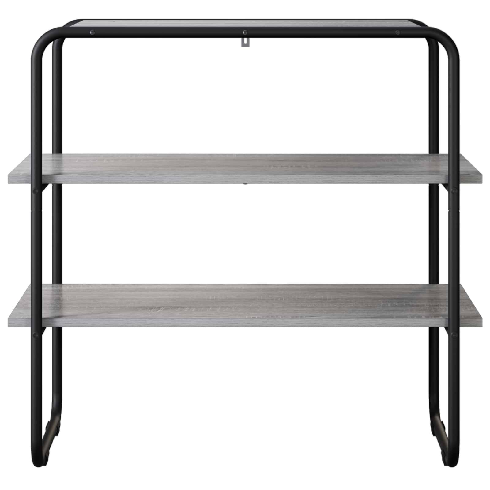 vidaXL Konsolentisch Grau Sonoma 60 x 41 x 75 cm Holzwerkstoff