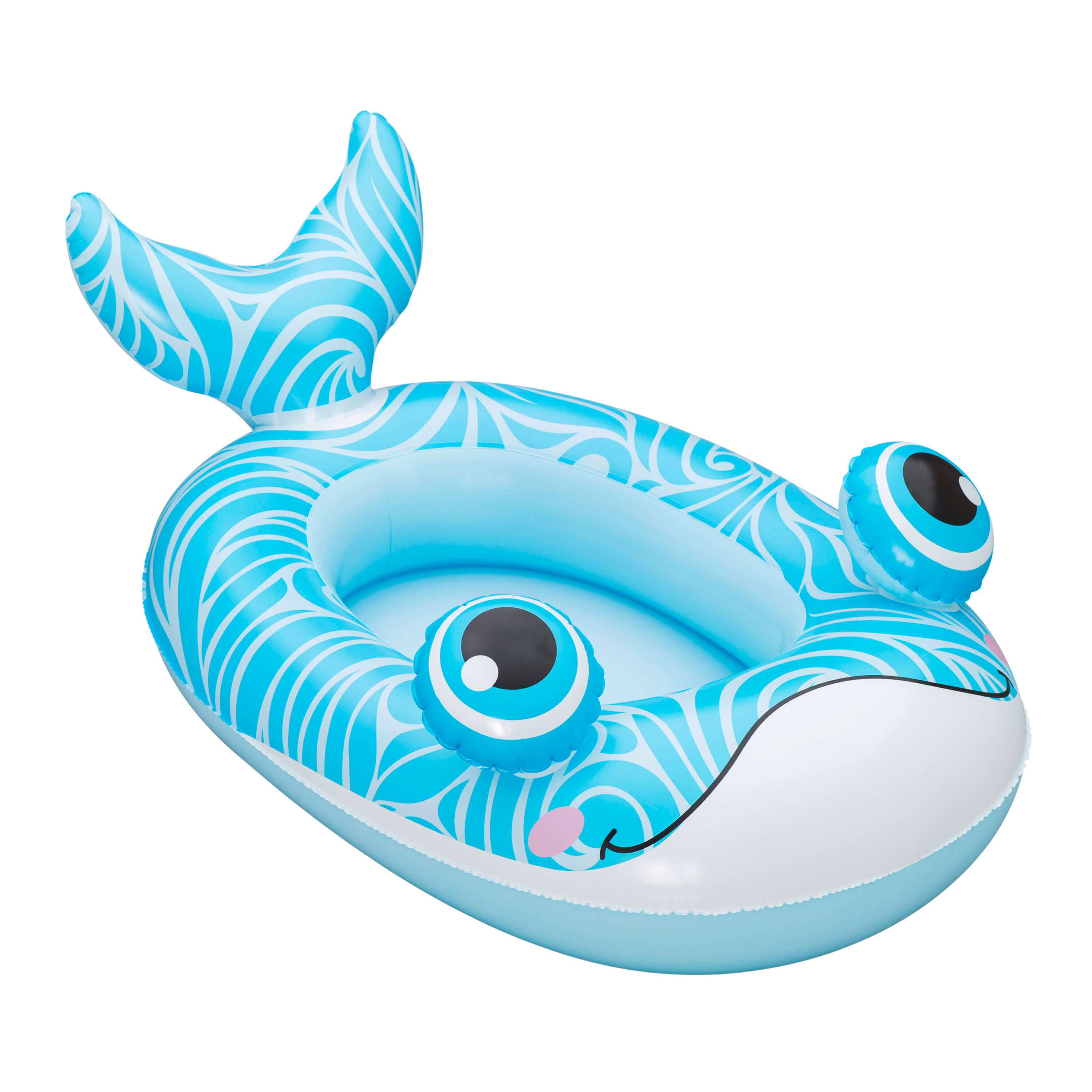 Bestway 34213 - Kinder-Schlauchboot Wasserfreund - 90 x 58 x 36 cm - Wal (Blau)