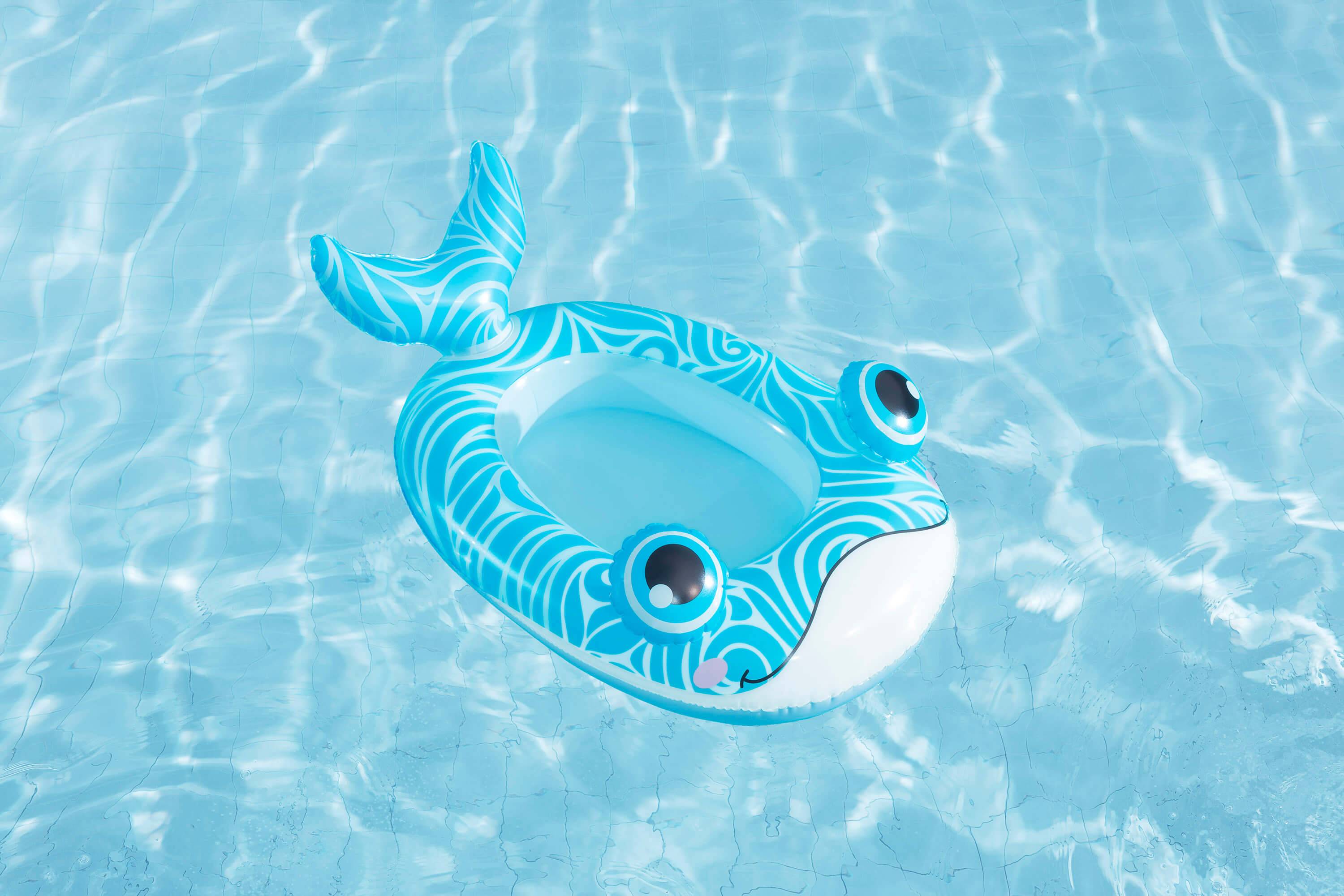 Bestway 34213 - Kinder-Schlauchboot Wasserfreund - 90 x 58 x 36 cm - Wal (Blau)