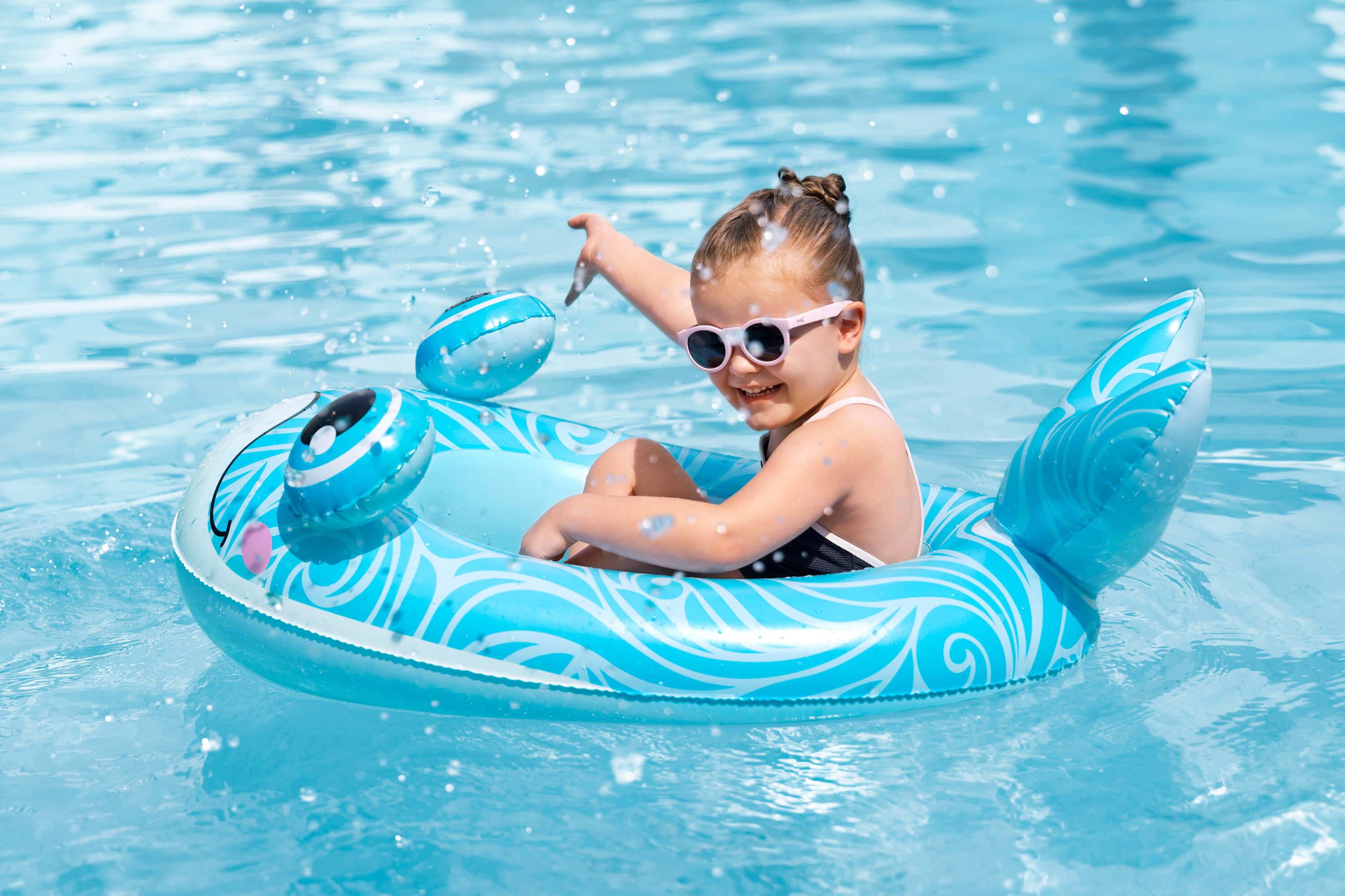 Bestway 34213 - Kinder-Schlauchboot Wasserfreund - 90 x 58 x 36 cm - Wal (Blau)