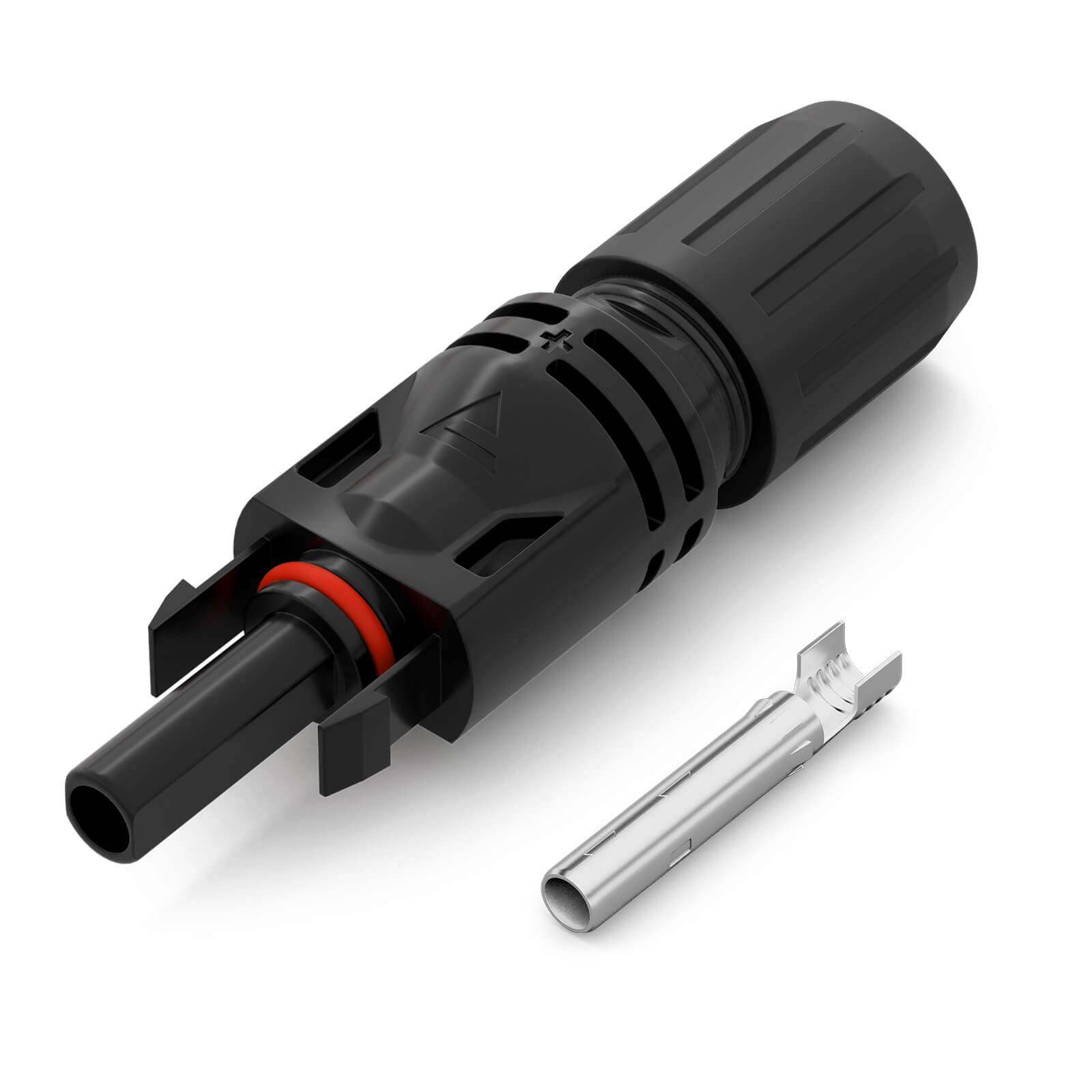hb-digital Solarstecker und Buchse Solar Steckverbinder IP68 1500V für Solarkabel 2,5/4/6mm² 30 Paare