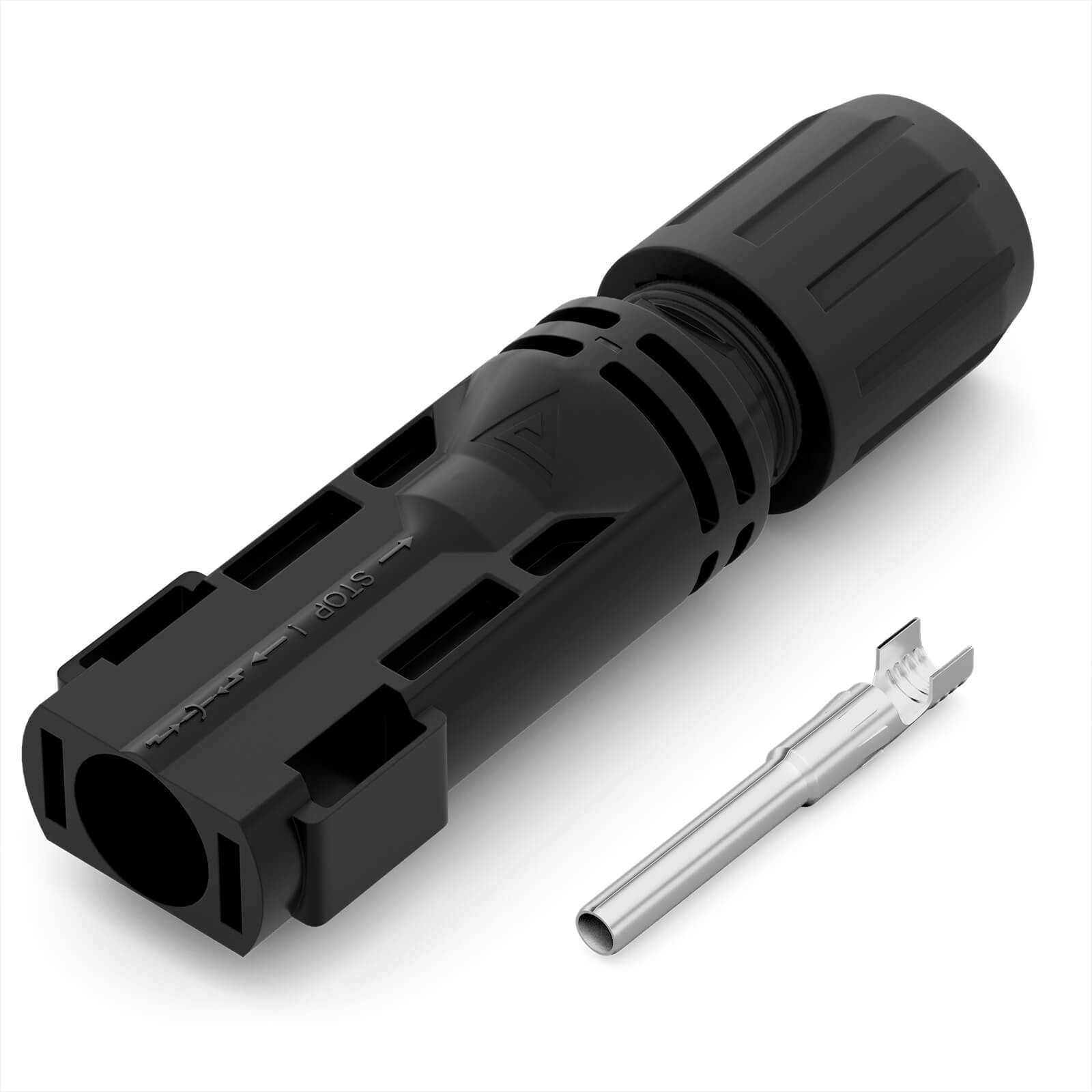 hb-digital Solarstecker und Buchse Solar Steckverbinder IP68 1500V für Solarkabel 2,5/4/6mm² 30 Paare
