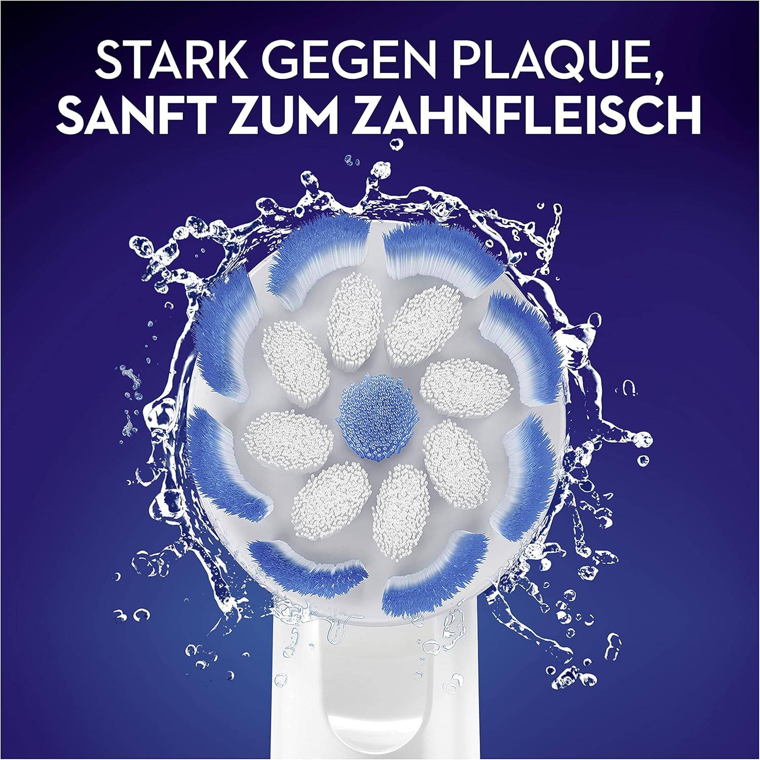 Oral-B Sensitive Clean Aufsteckbürsten elektrische Zahnbürste 6 Stück