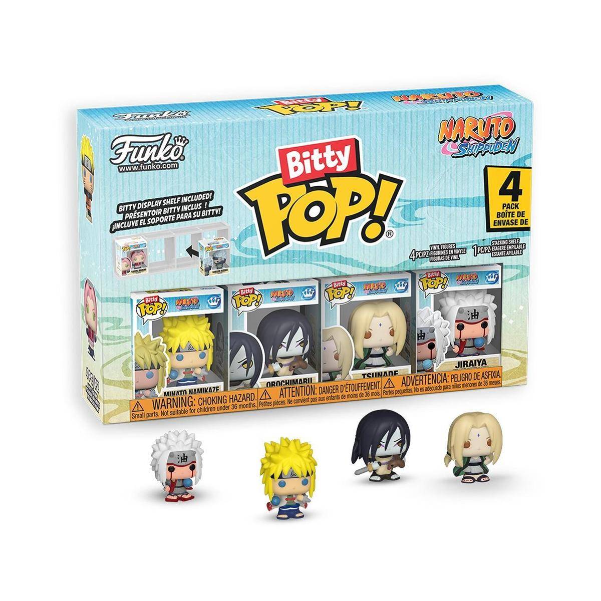 FK89864 - Naruto Shippuden Bitty POP! Vinyl Figuren 4er-Pack Team 2