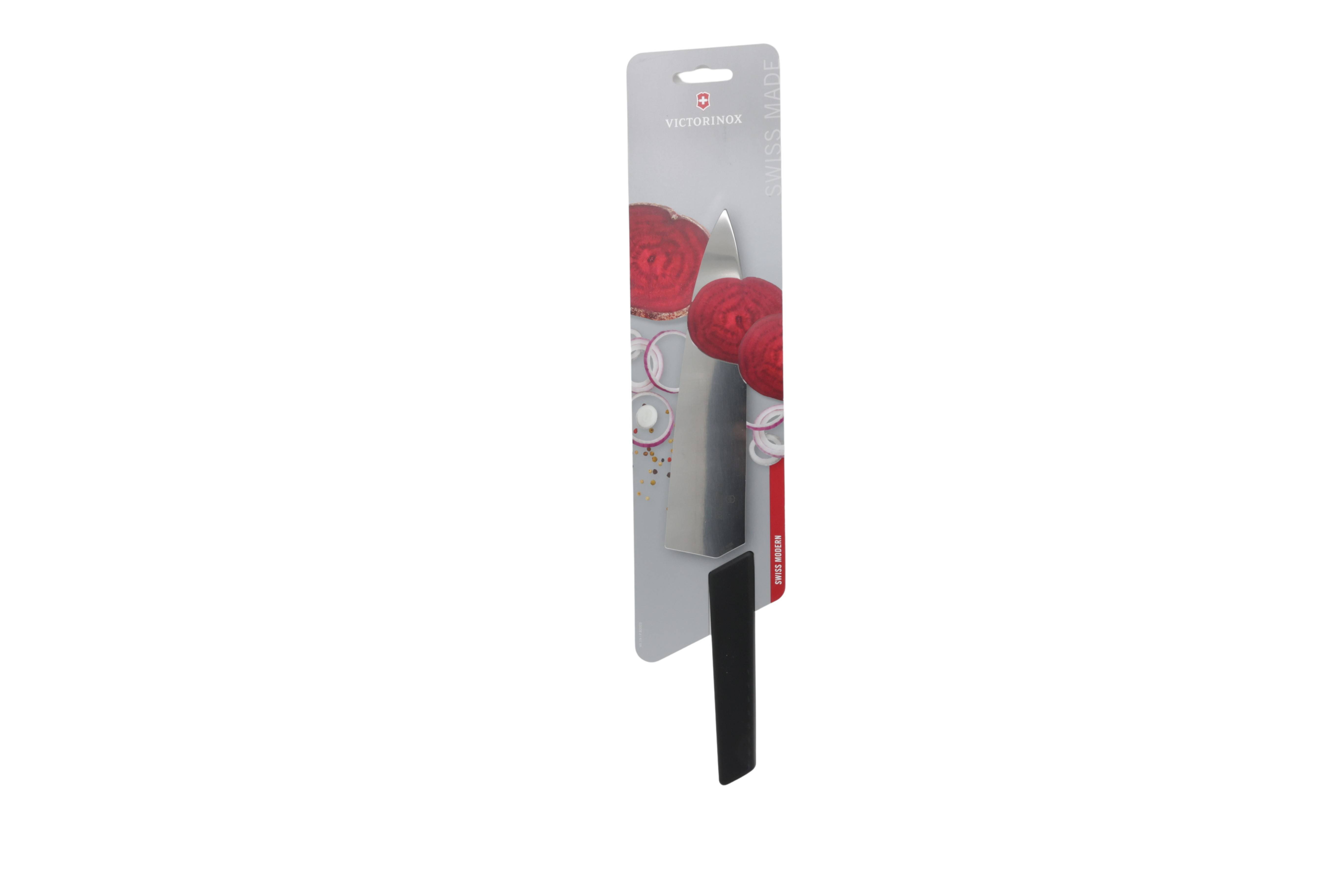 Victorinox Swiss Modern Tranchiermesser, 20cm, schwarz
