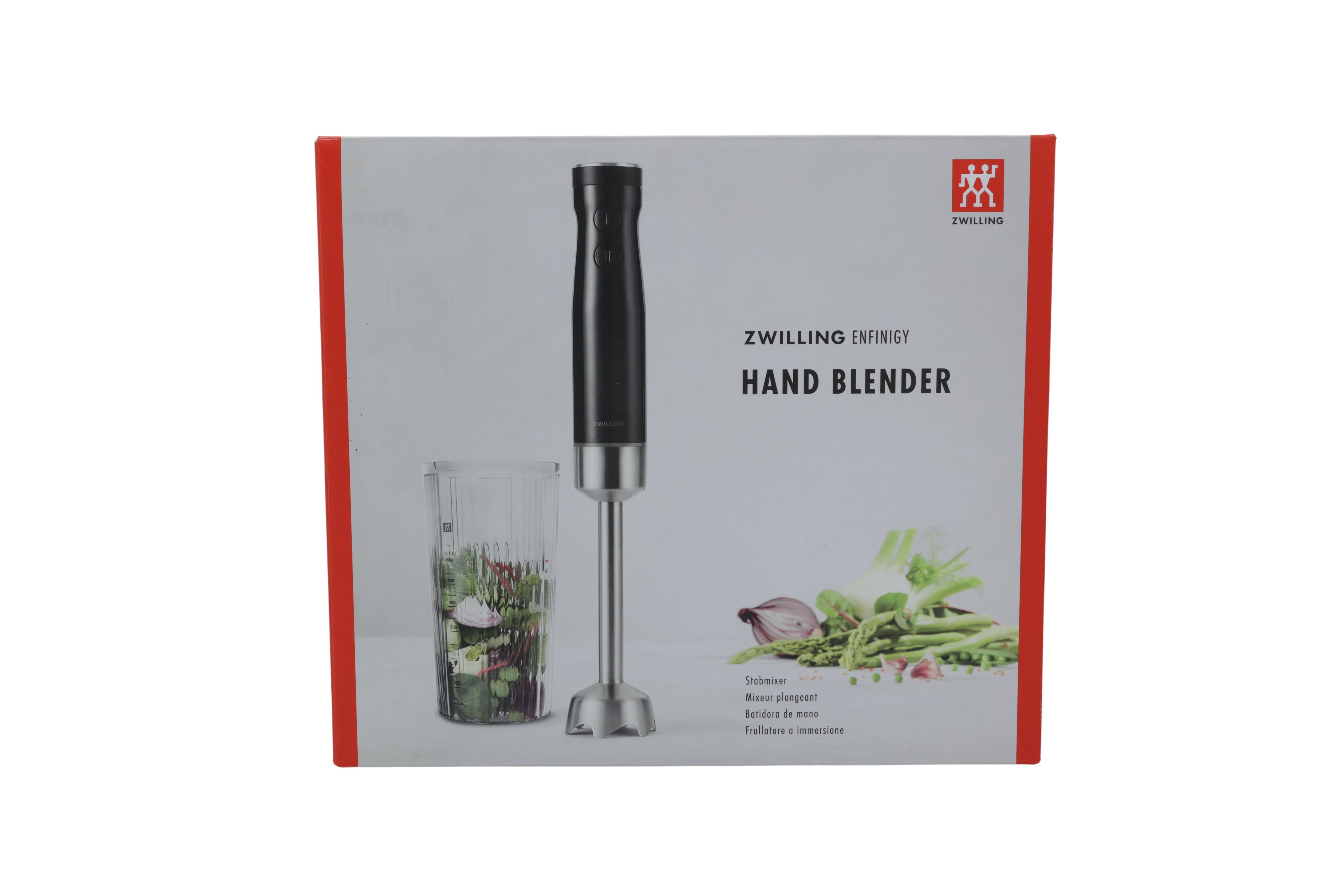 Zwilling 53104-901-0 ENFINIGY Stabmixer Edelstahl, Pürierstab