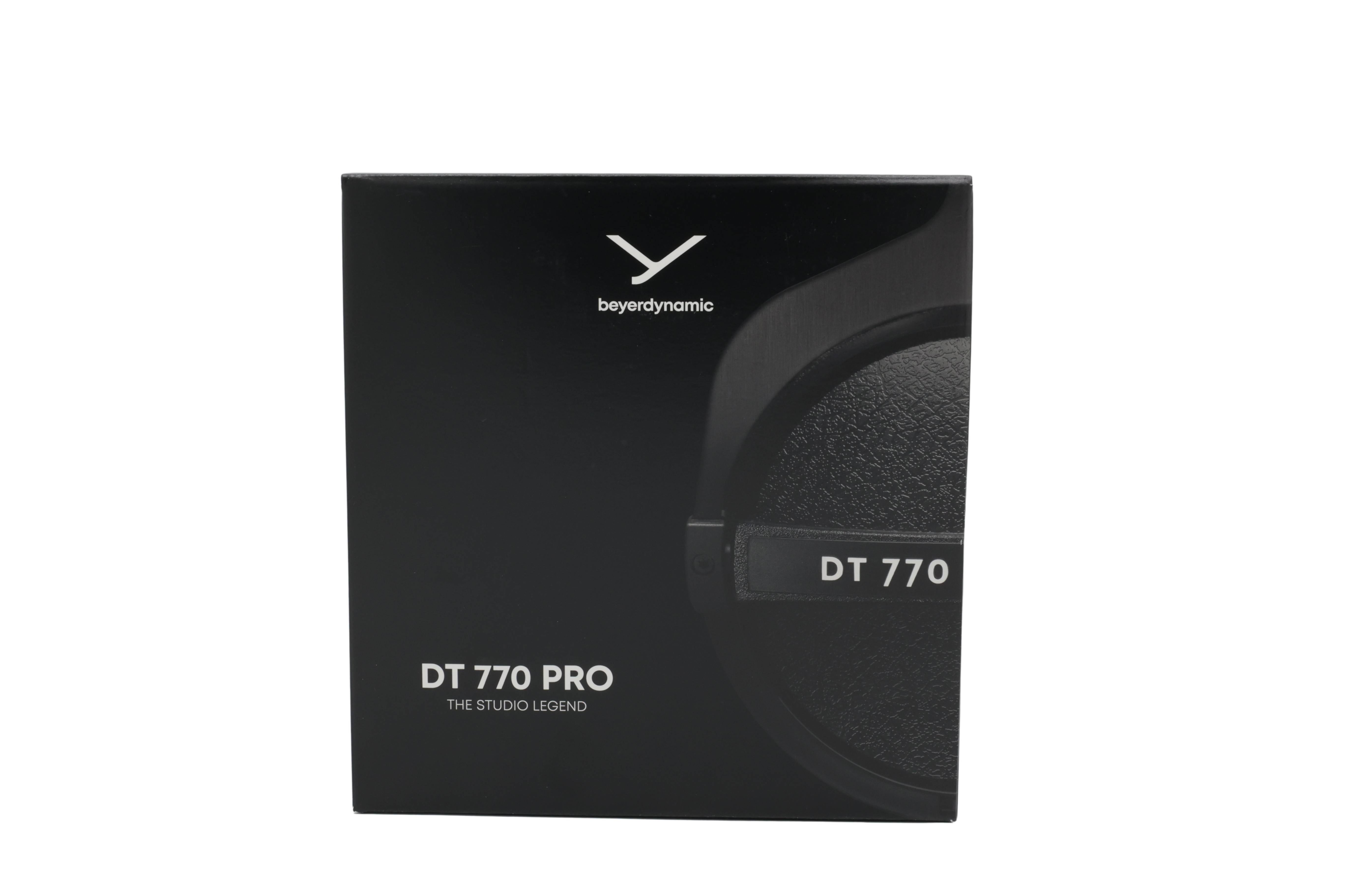 beyerdynamic DT 770 PRO 80 Ohm Over-Ear-Studiokopfhörer, schwarz