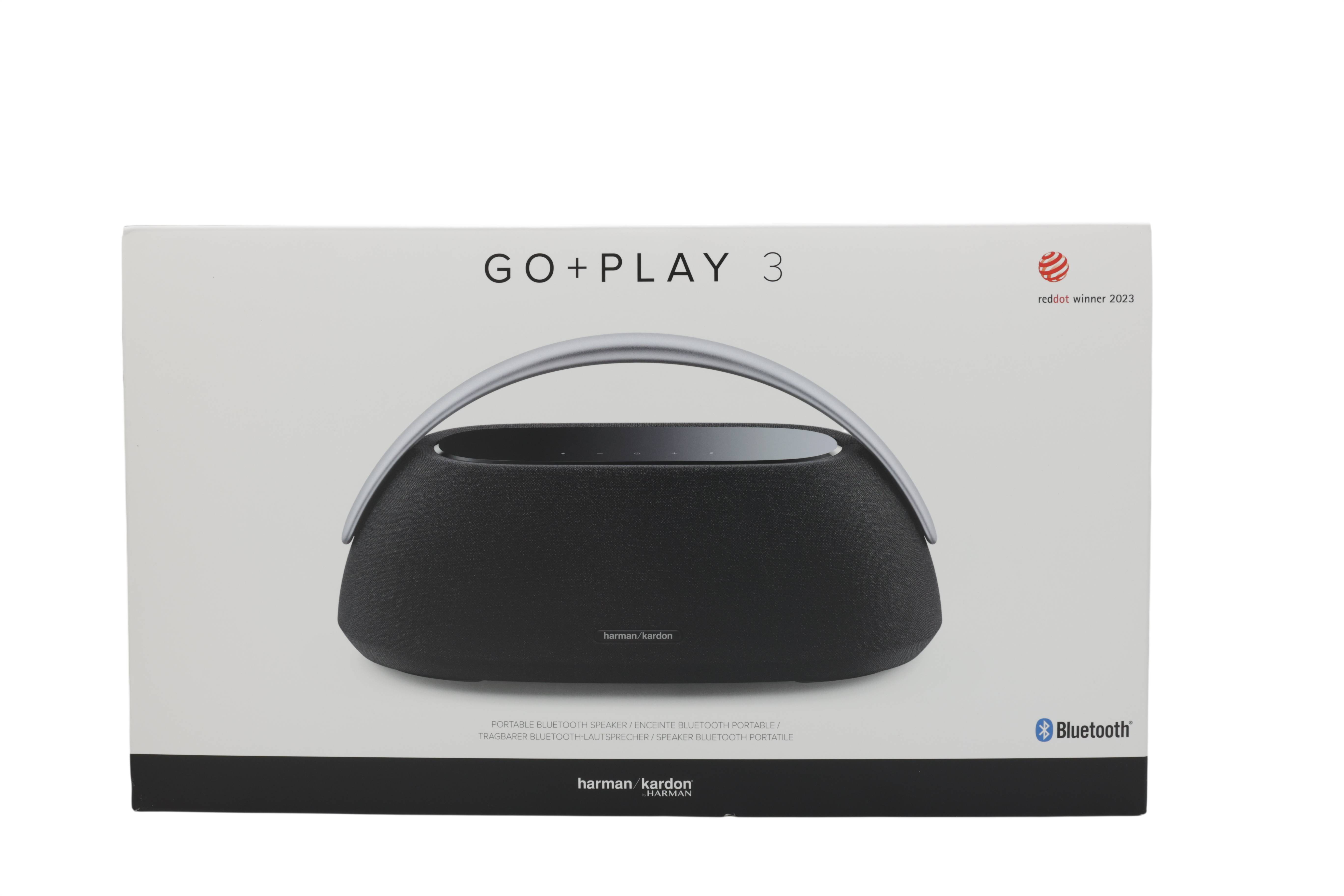Harman Go + Play 3 Bluetooth Box, Schwarz