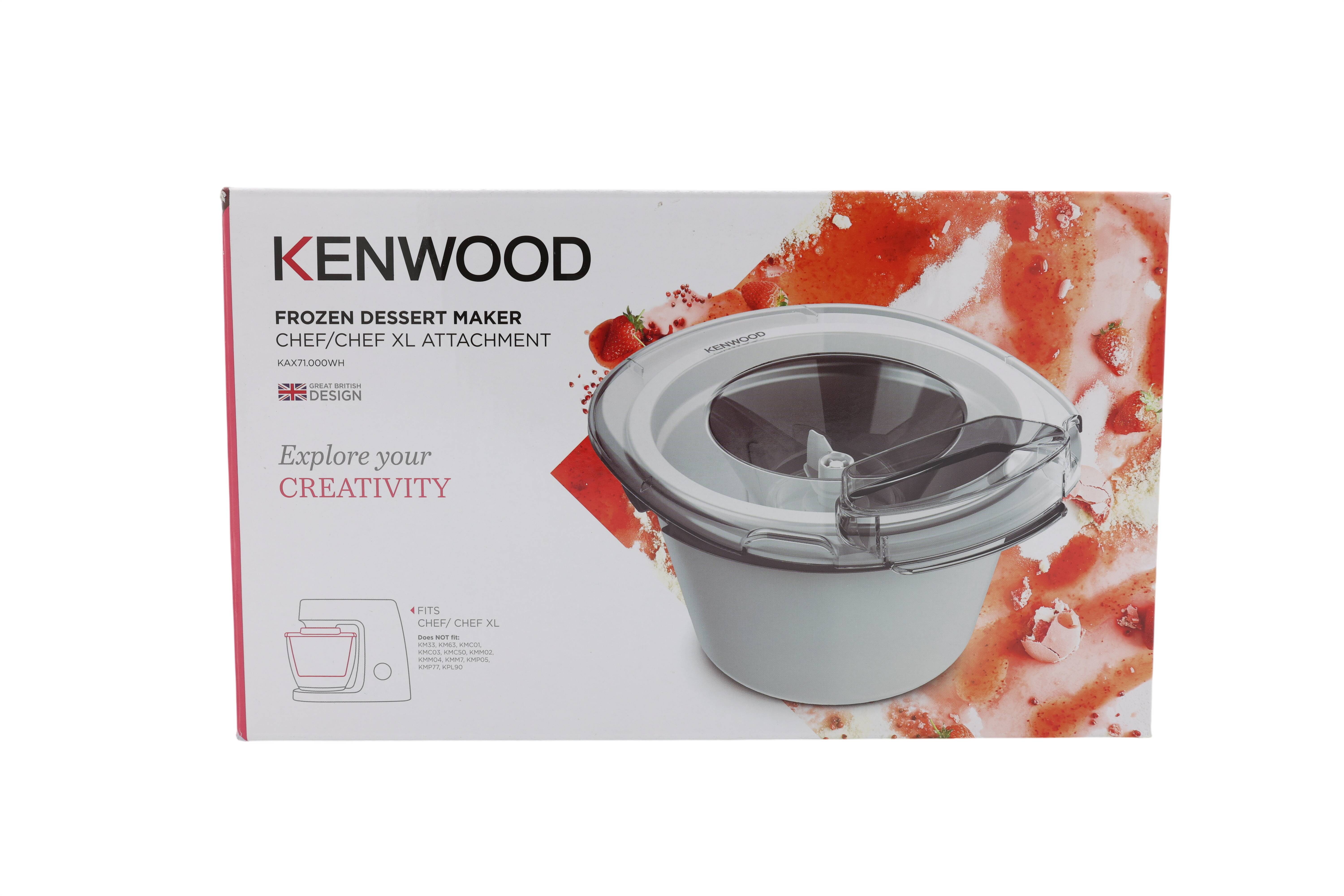 Kenwood Zubehör Eiscremebereiter KAX71.000WH Küchenmaschinen-Zubehör