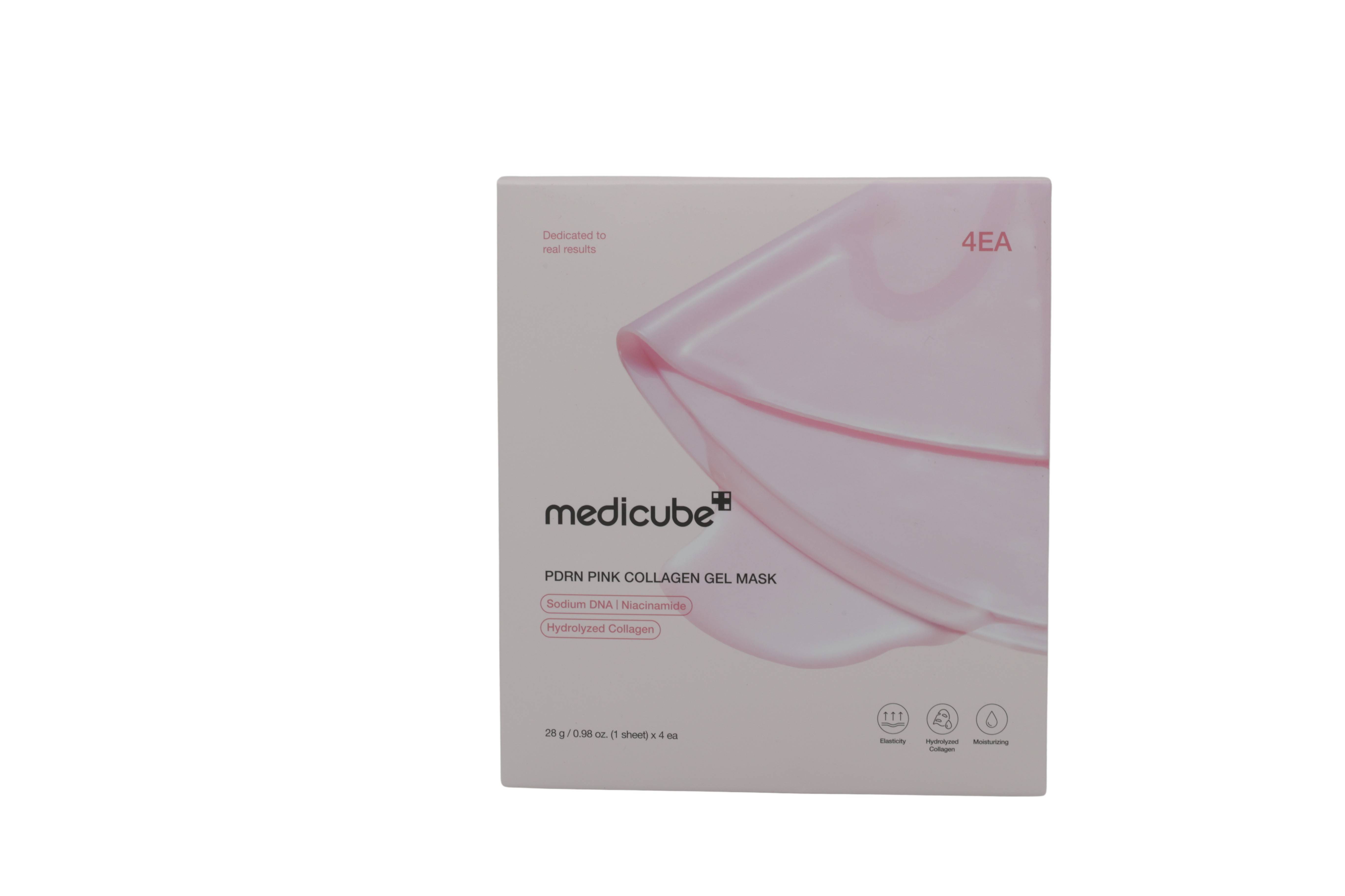 Medicube PDRN Pink Collagen Gel Mask 28g (4 Pack)