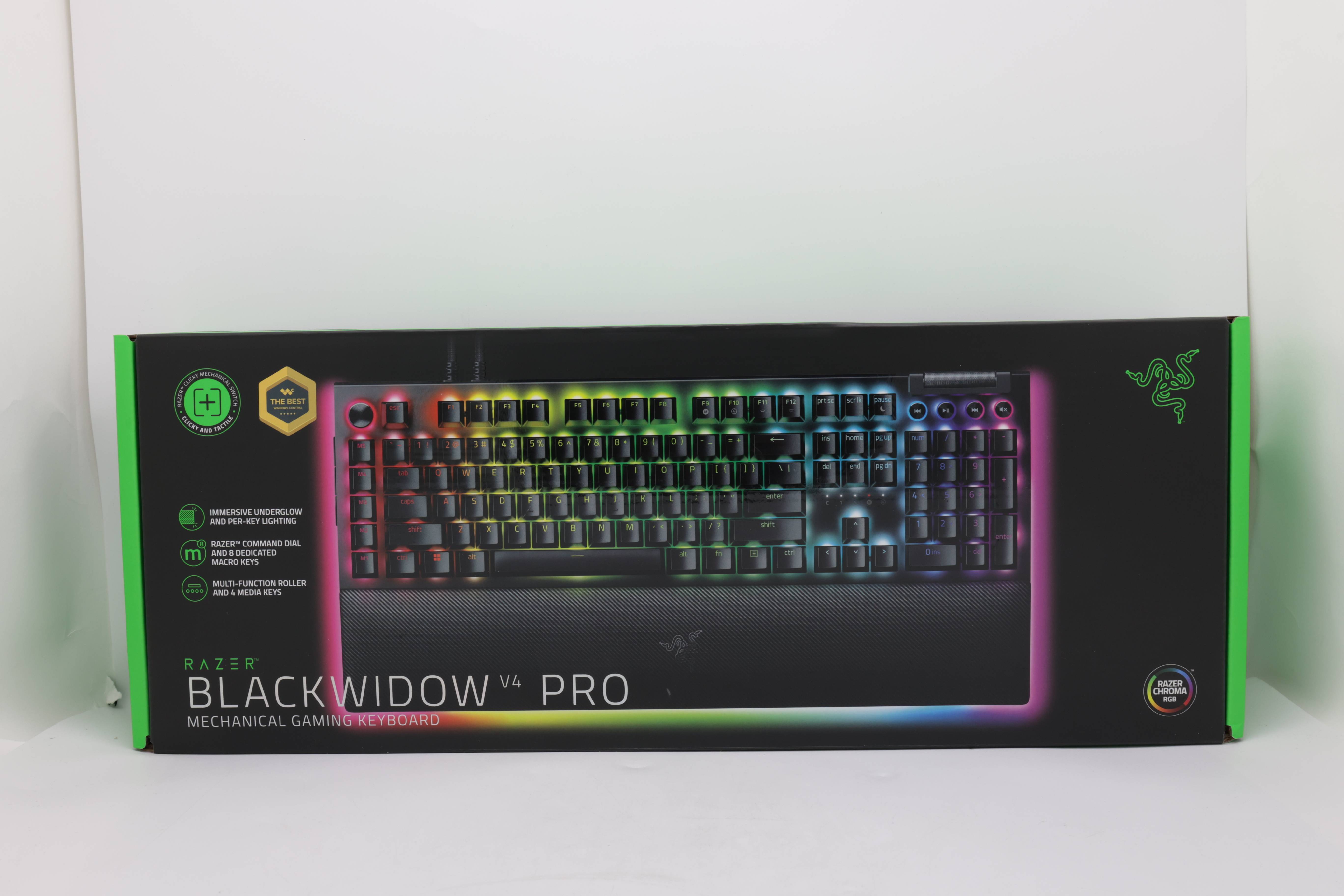 Razer BlackWidow V4 Pro (Green Switch) schwarz