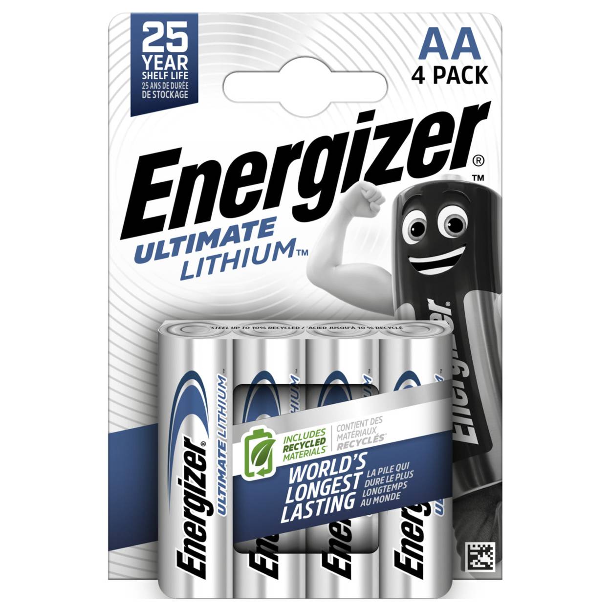 Energizer Ultimate Lithium L91 Mignon AA Batterie 4er Blister