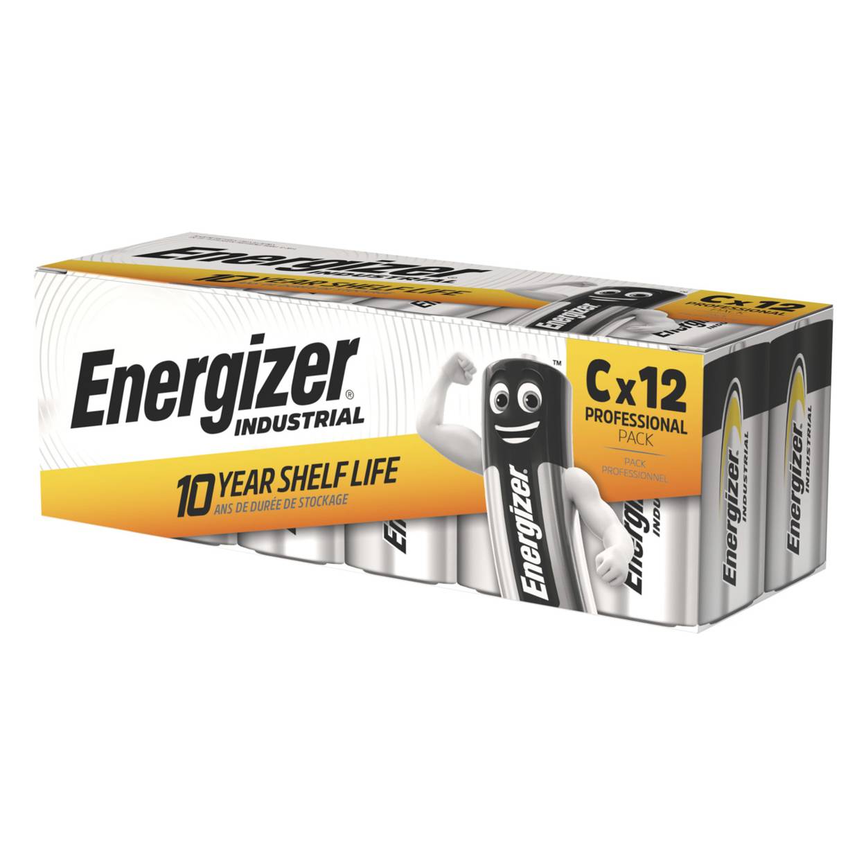 Energizer Industrial LR14 Baby C Batterie 12er Karton