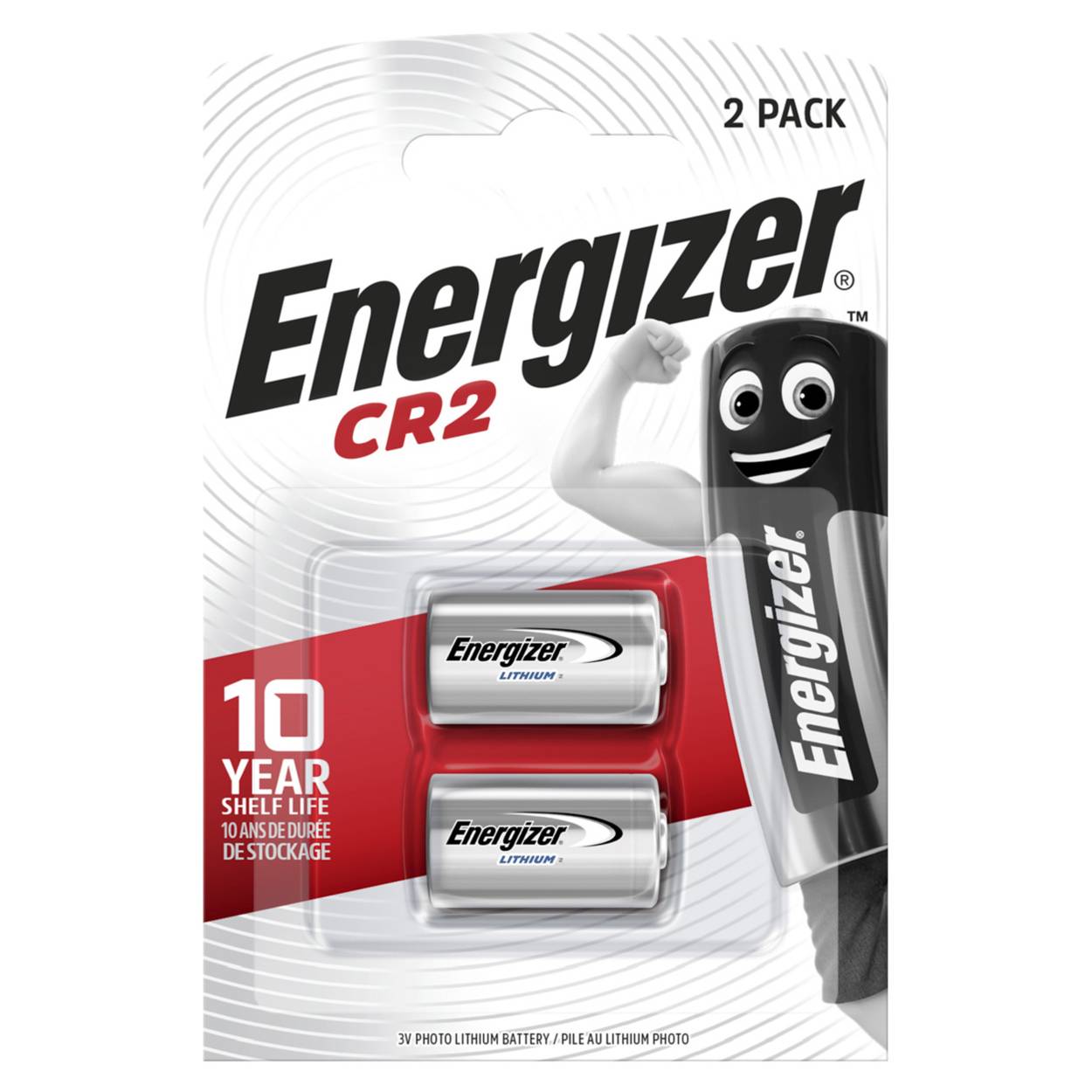 Energizer CR2 Lithium Photo Batterie 2er Blister