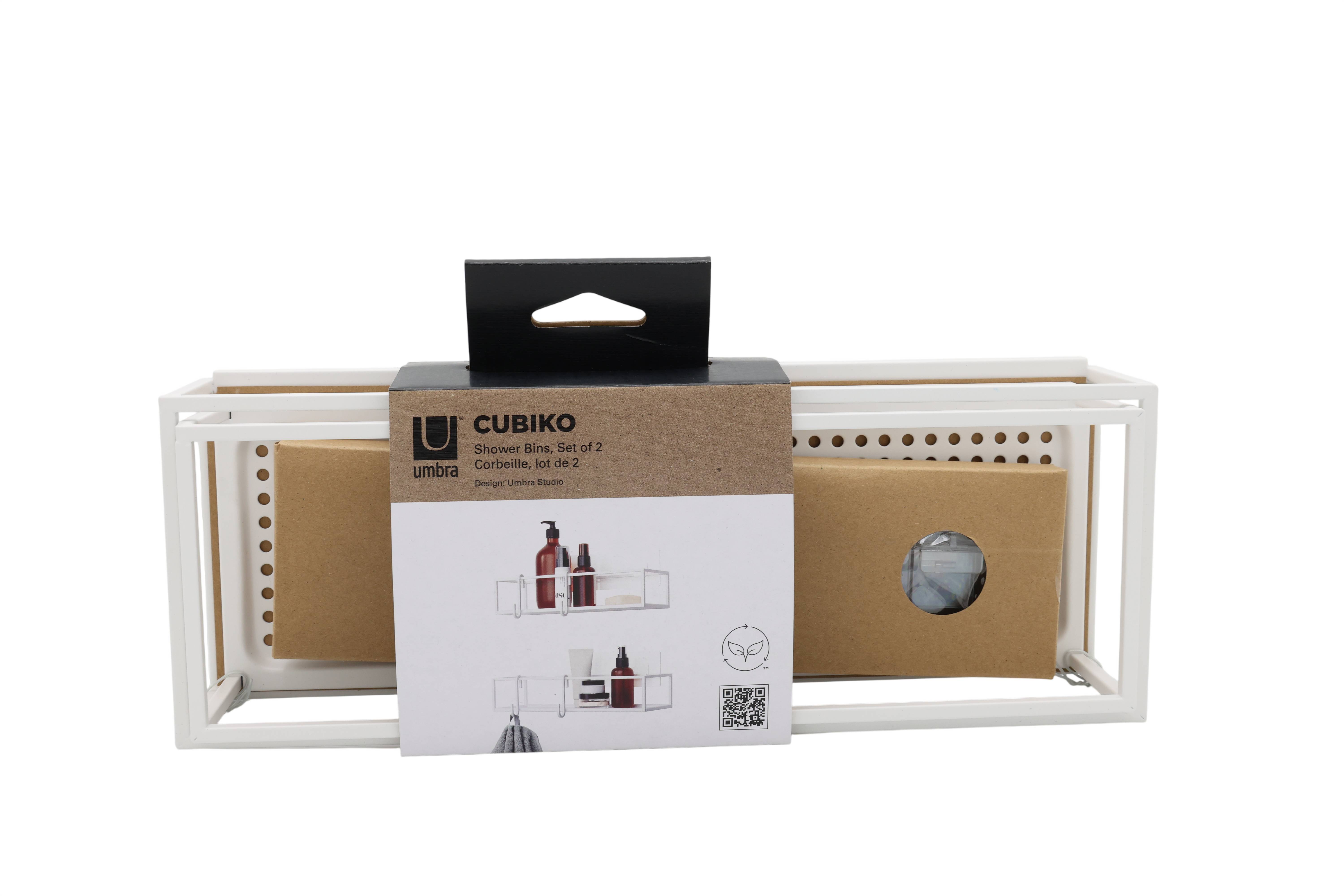 Umbra Cubiko, Duschablage weiß