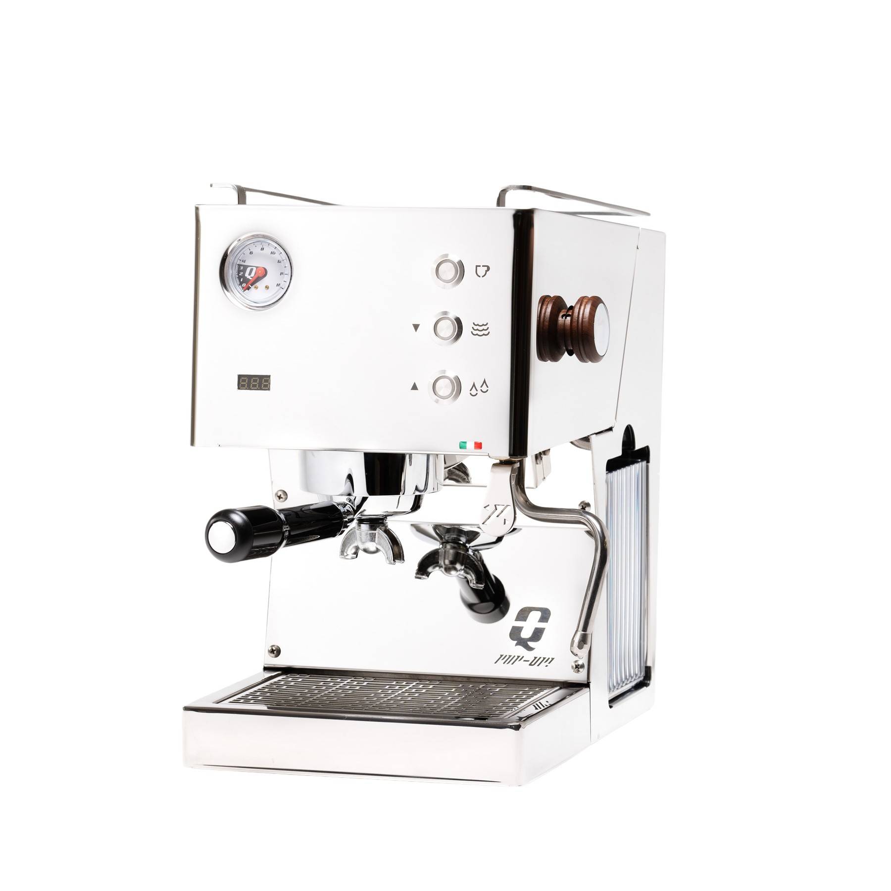 Quick Mill Pop UP Edelstahl 02044 Siebträger Espressomaschine