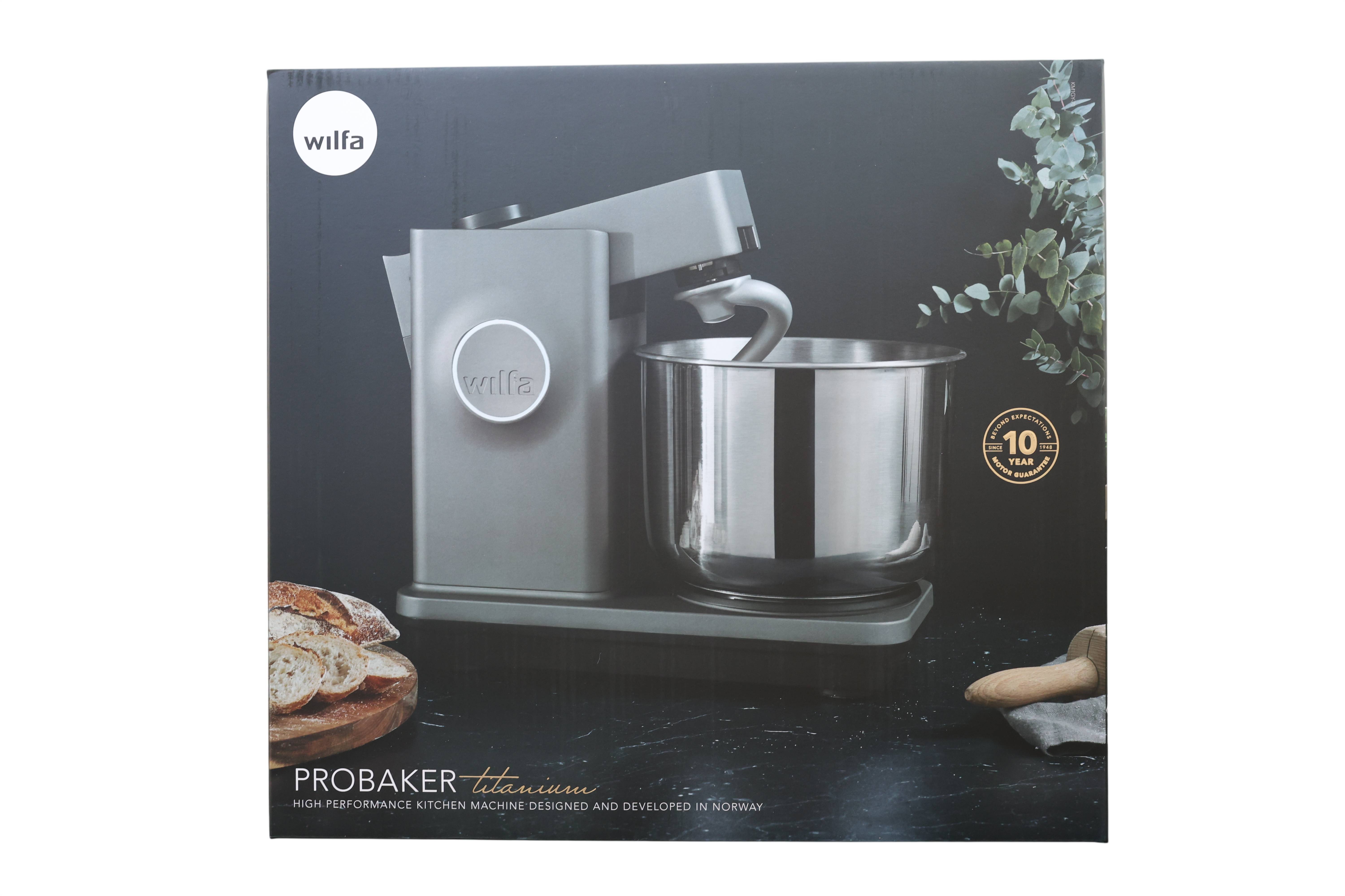 Wilfa Probaker Küchenmaschine, grau