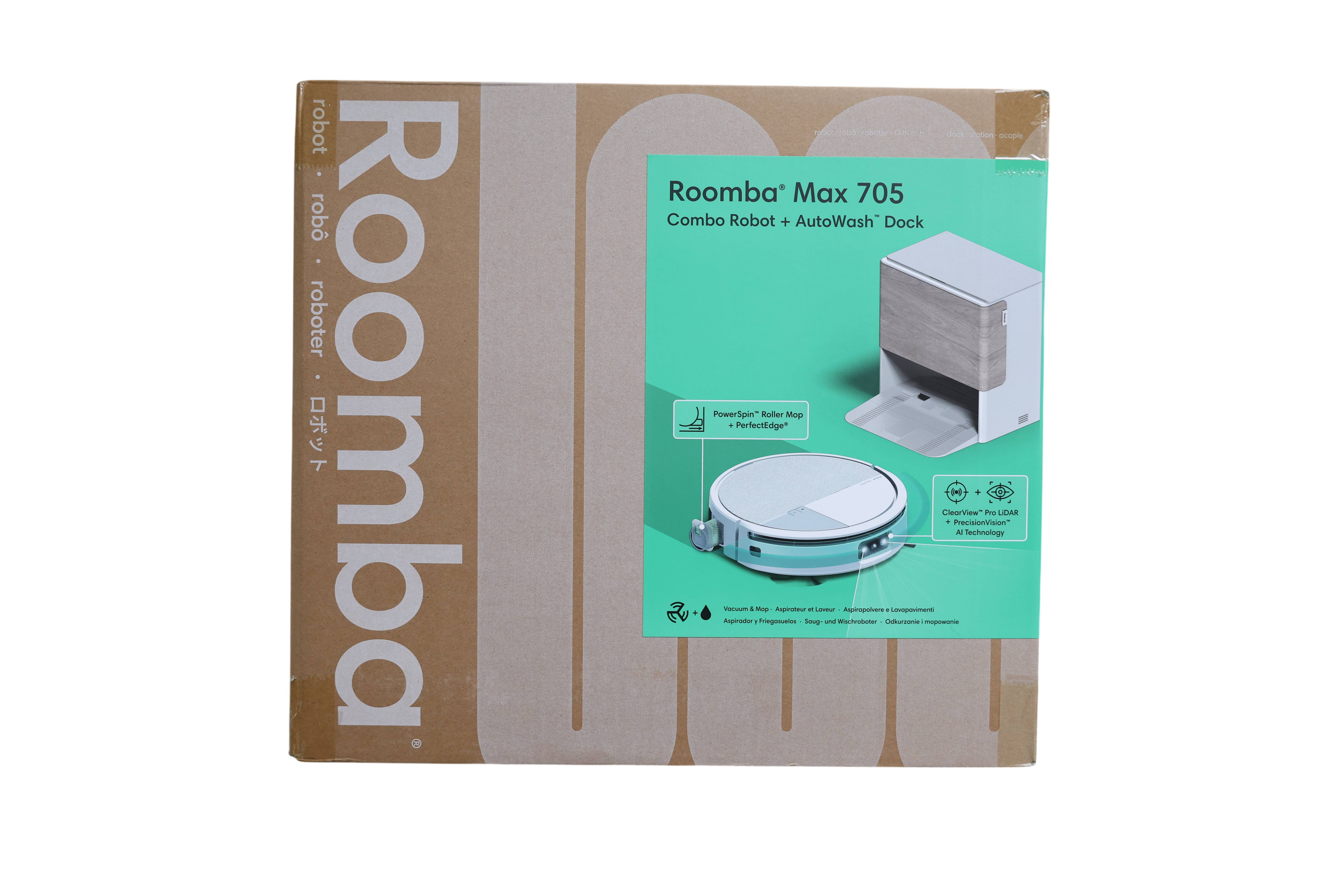 iRobot 705 Combo Max Saug-/Wischroboter, weiß