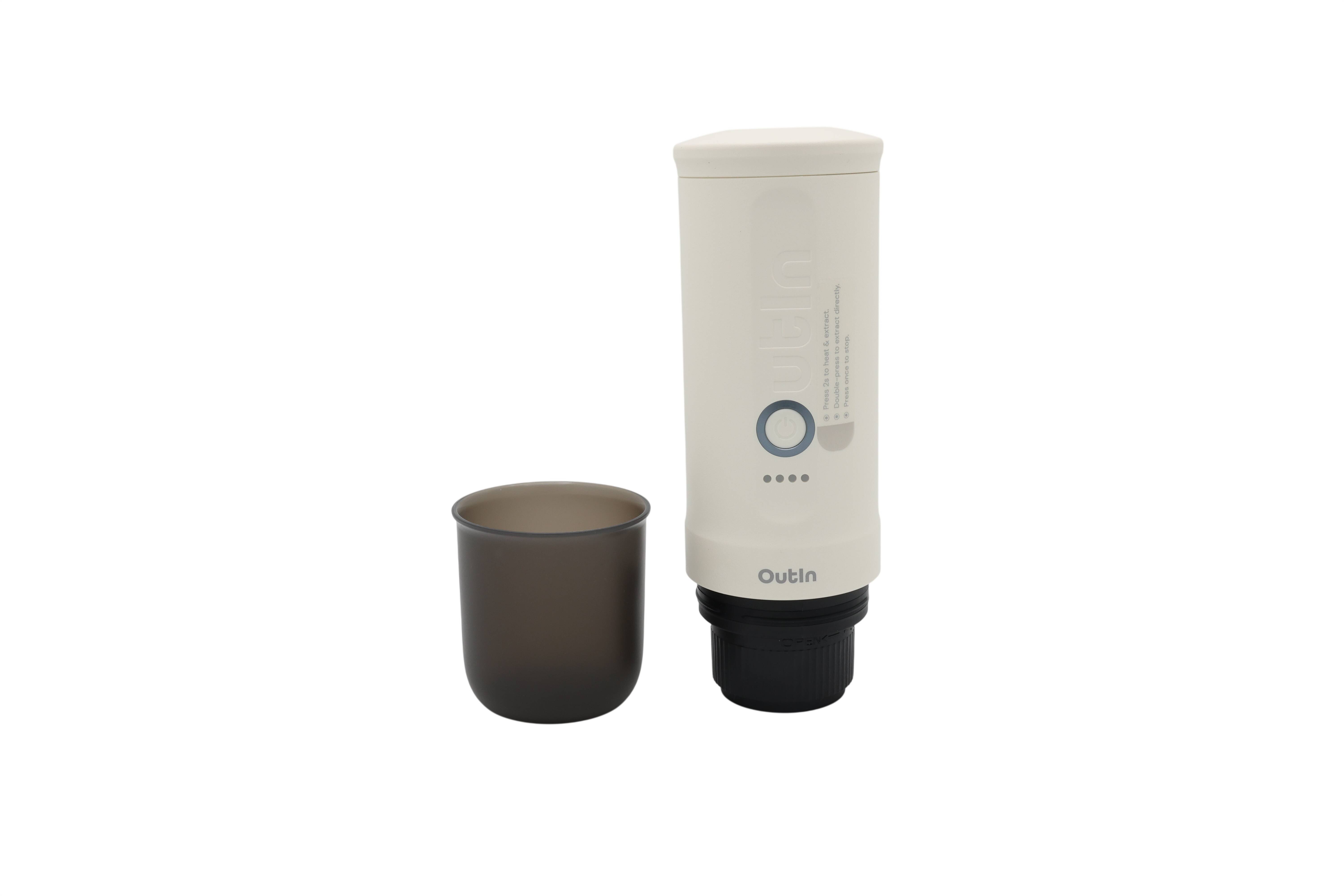 OutIn Nano - Pearl White - Portable Coffee Machine