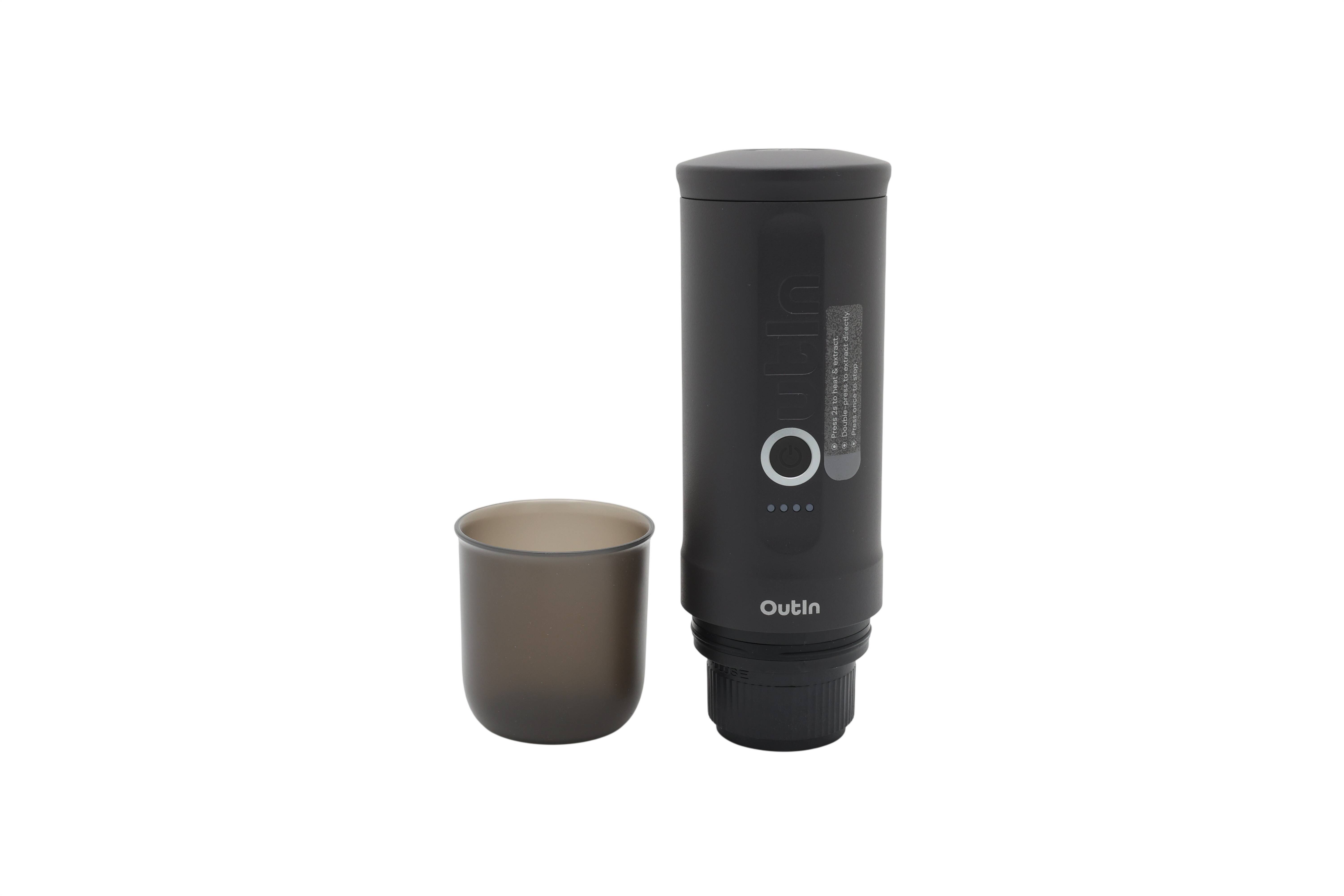 OutIn Nano - Space Grey - Portable Coffee Machine