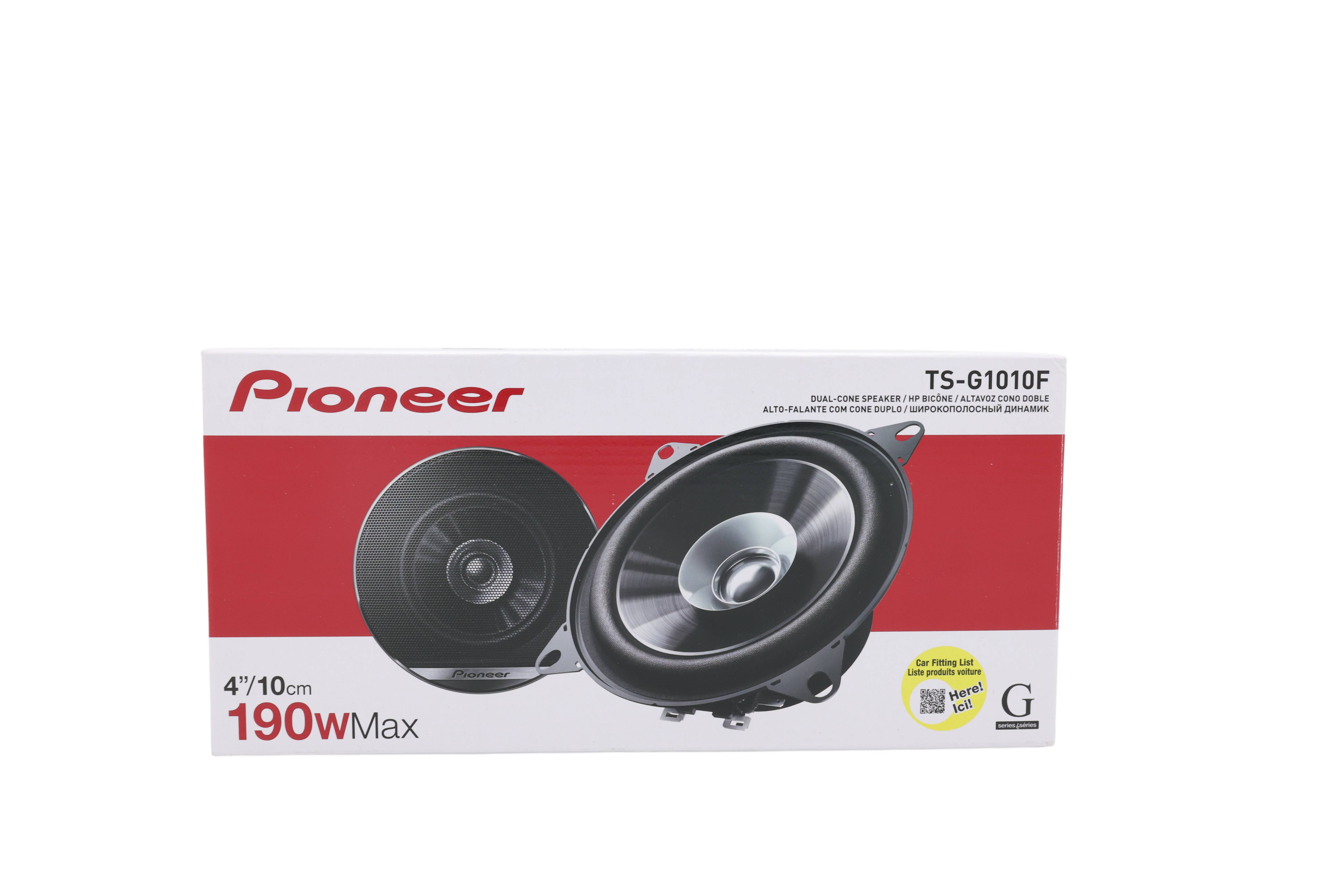 Pioneer TSG-1010F KFZ-Doppelmembranlautsprecher, schwarz