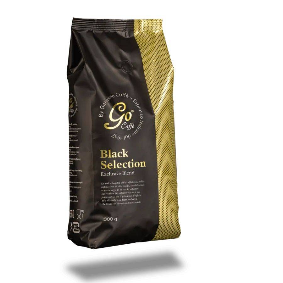 Goriziana Caffe GO BLACK SELECTION 1 Kg Bohnen