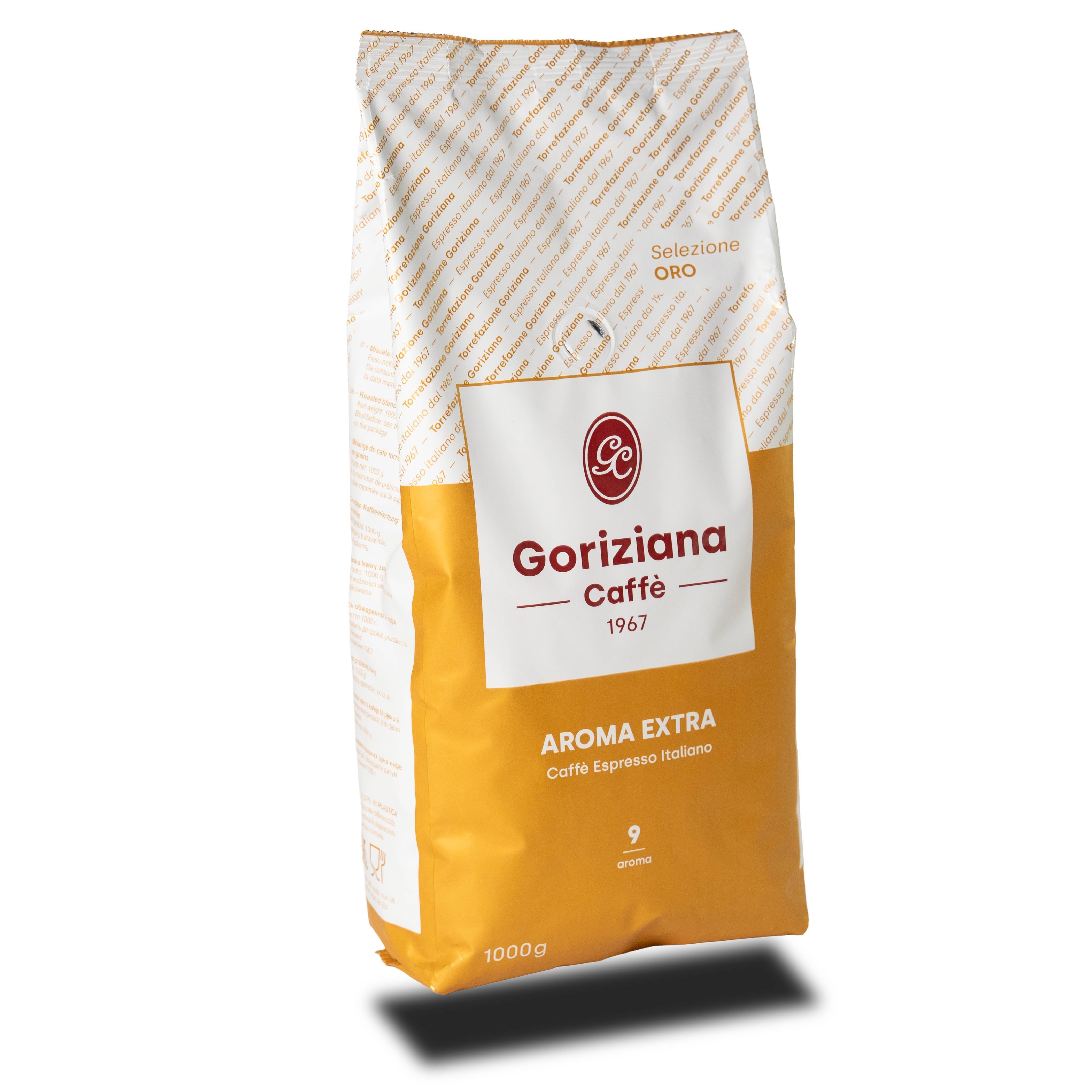 Goriziana Caffe AROMA EXTRA 1Kg Bohnen