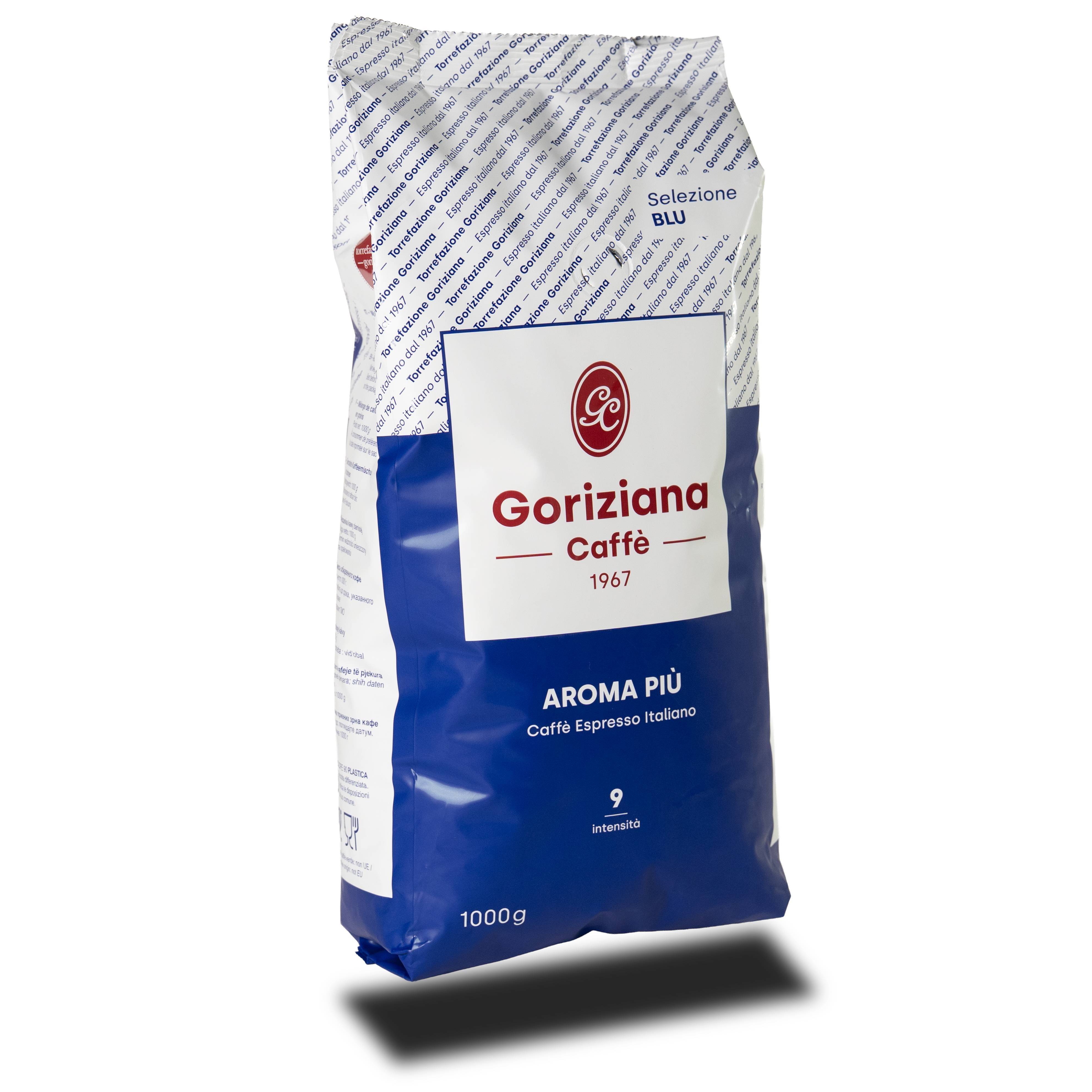 Goriziana Caffe AROMA PIU 1 Kg Bohnen