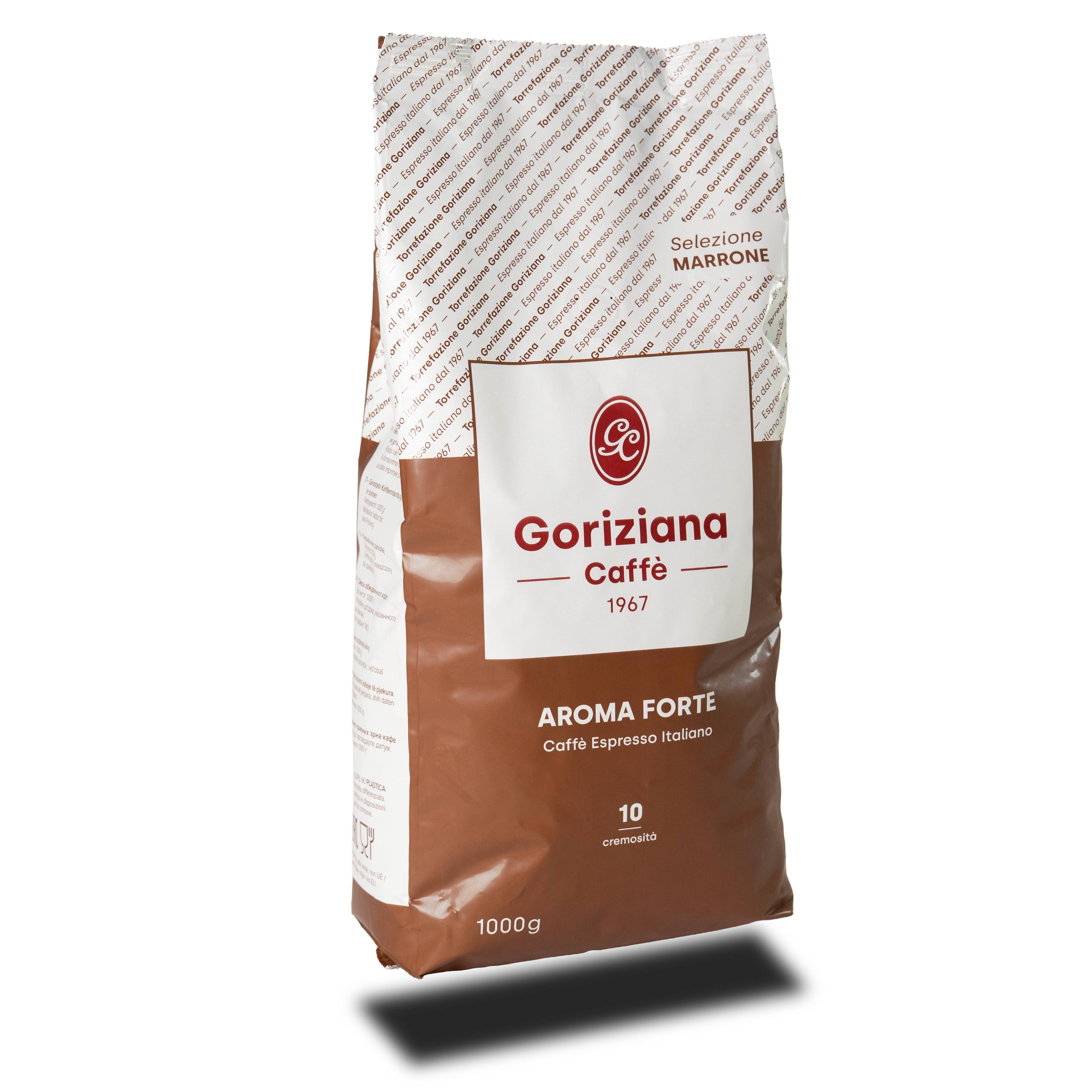 Goriziana Caffe AROMA FORTE 1 Kg Bohnen