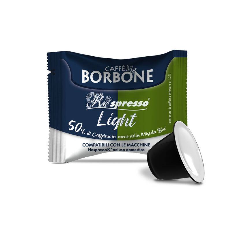 Caffè Borbone Respresso, Miscela Light, 50x einzeln für Nespresso a 5 g