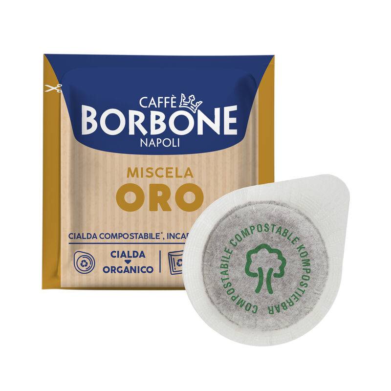 Caffè Borbone Miscela Oro 44mm ESE System Kaffee Pads 150 Stück a 7,2 g