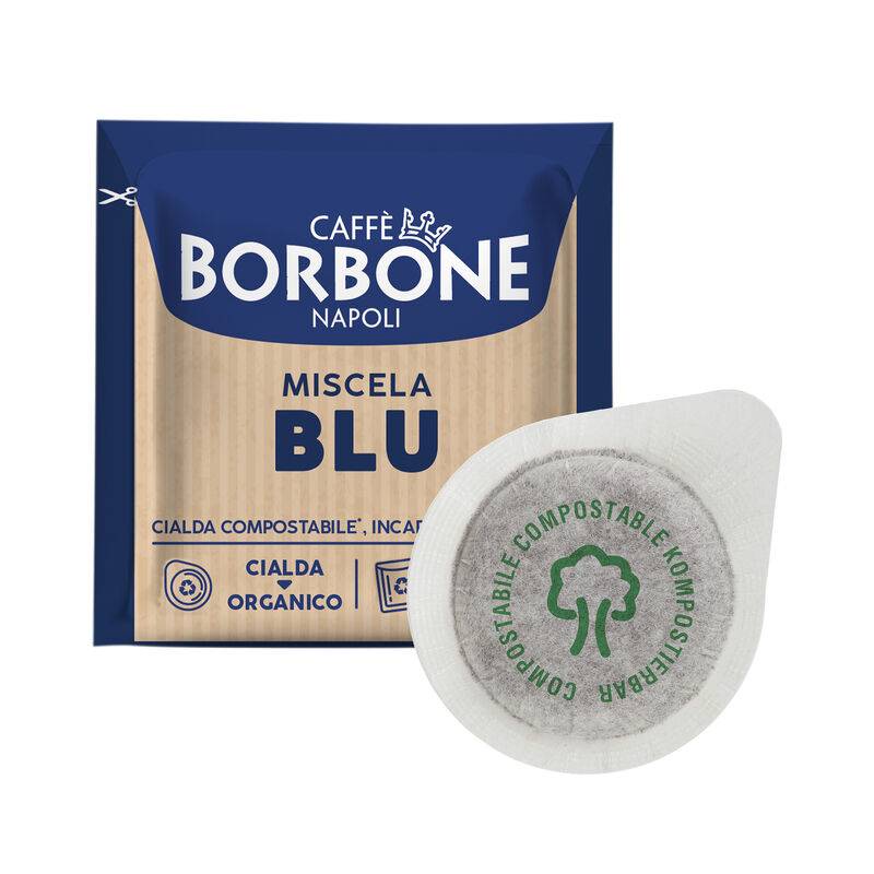 Caffè Borbone Miscela Blu 44mm ESE System Kaffee Pads 150 Stück a 7,2 g
