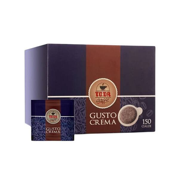 Caffè Gattopardo To.Da CREMA 44mm ESE System Kaffee Pads 150 Stück a 8 g