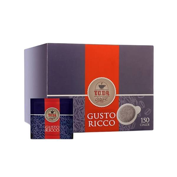 Caffè Gattopardo To.Da RICCO 44mm ESE System Kaffee Pads 150 Stück a 8 g